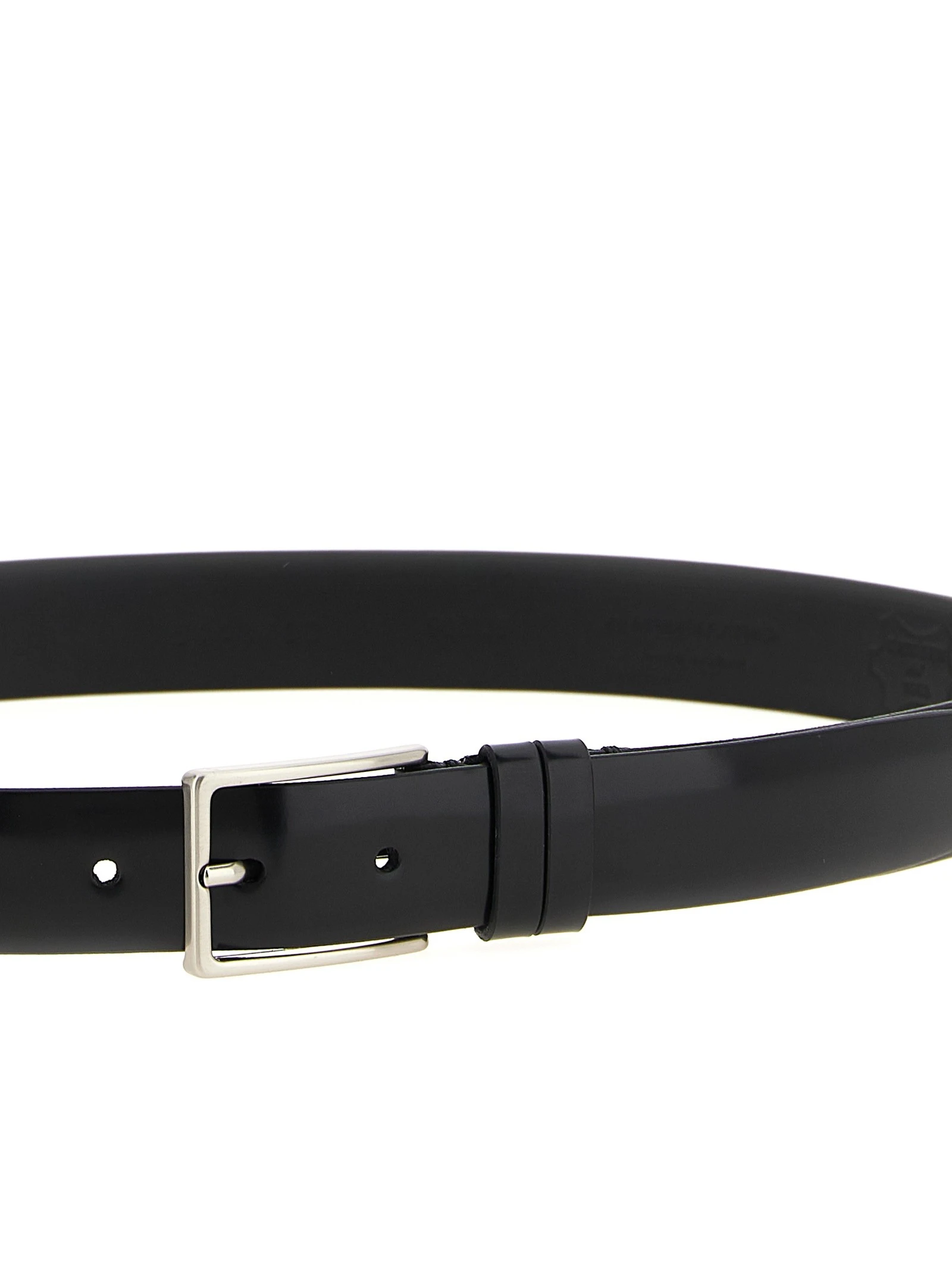 Leather belt