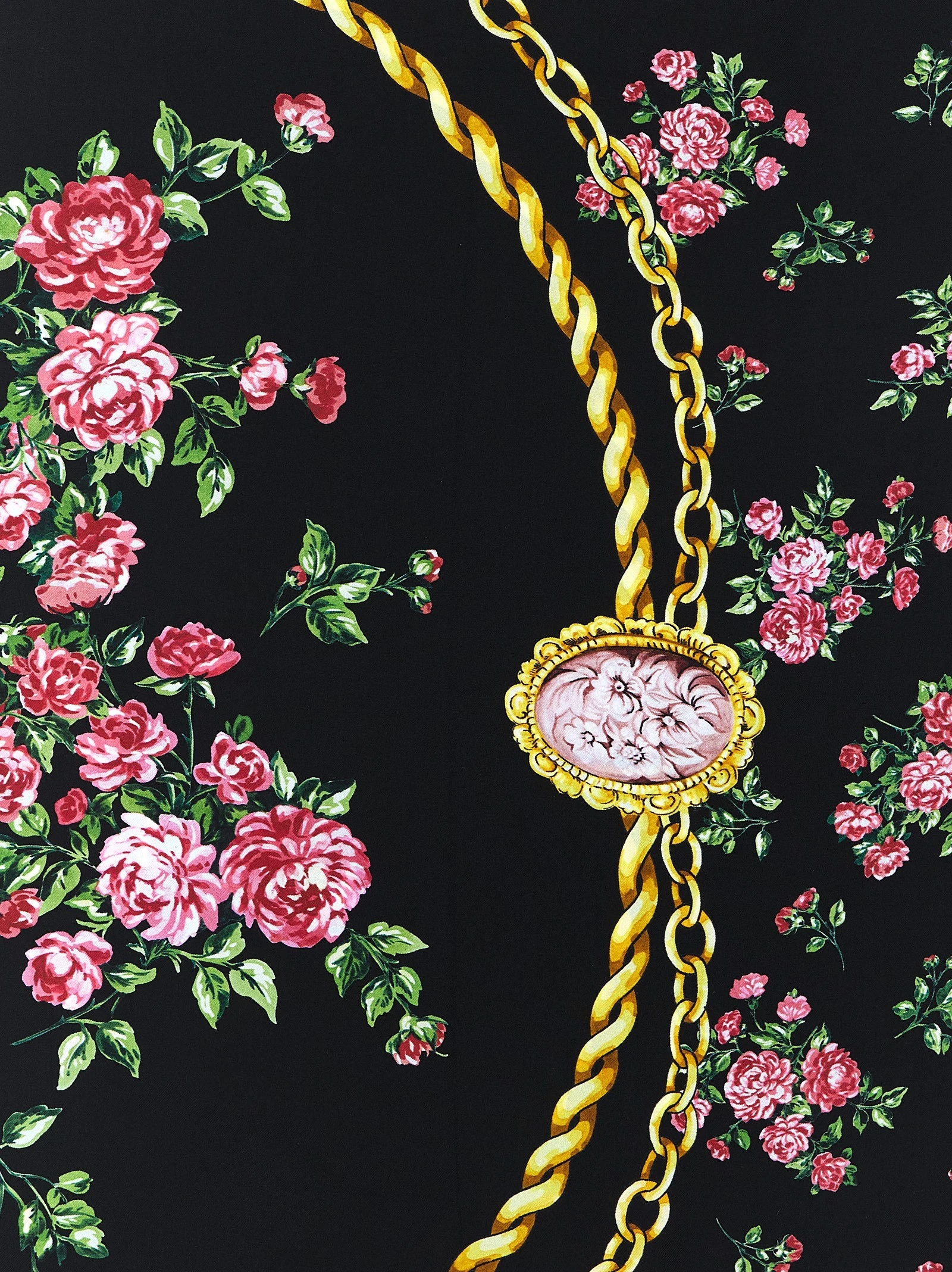 'Mazzolini di Rose' scarf