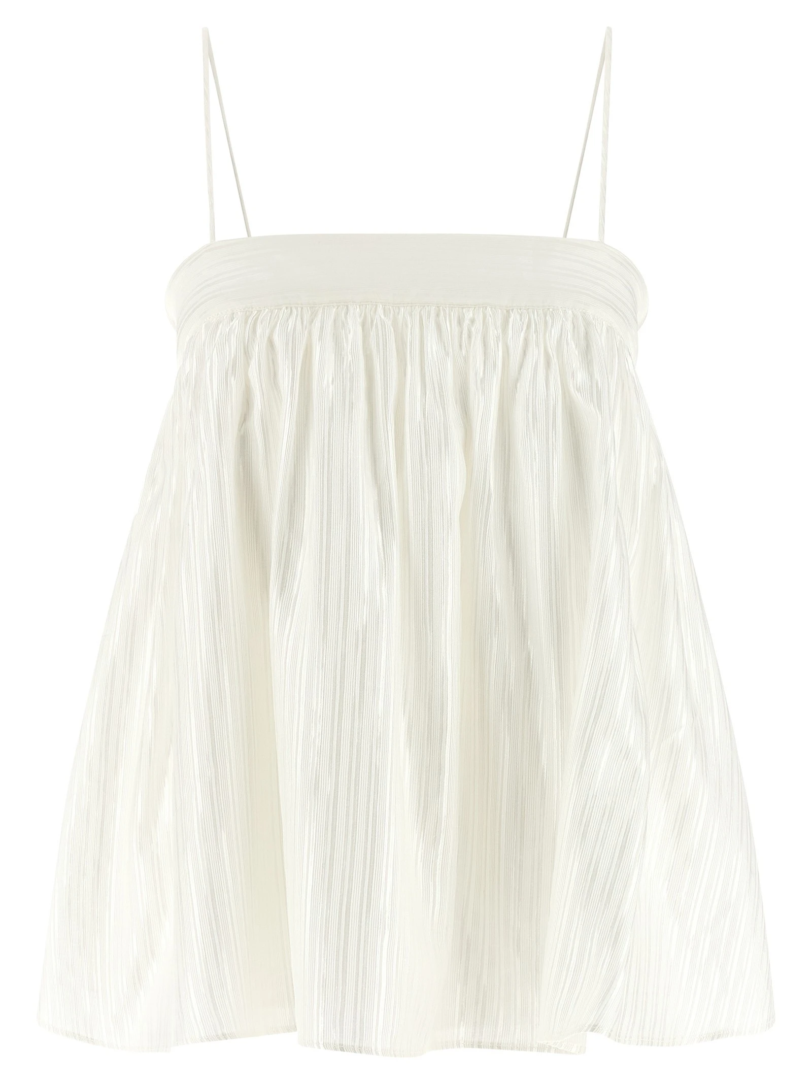 Striped viscose top