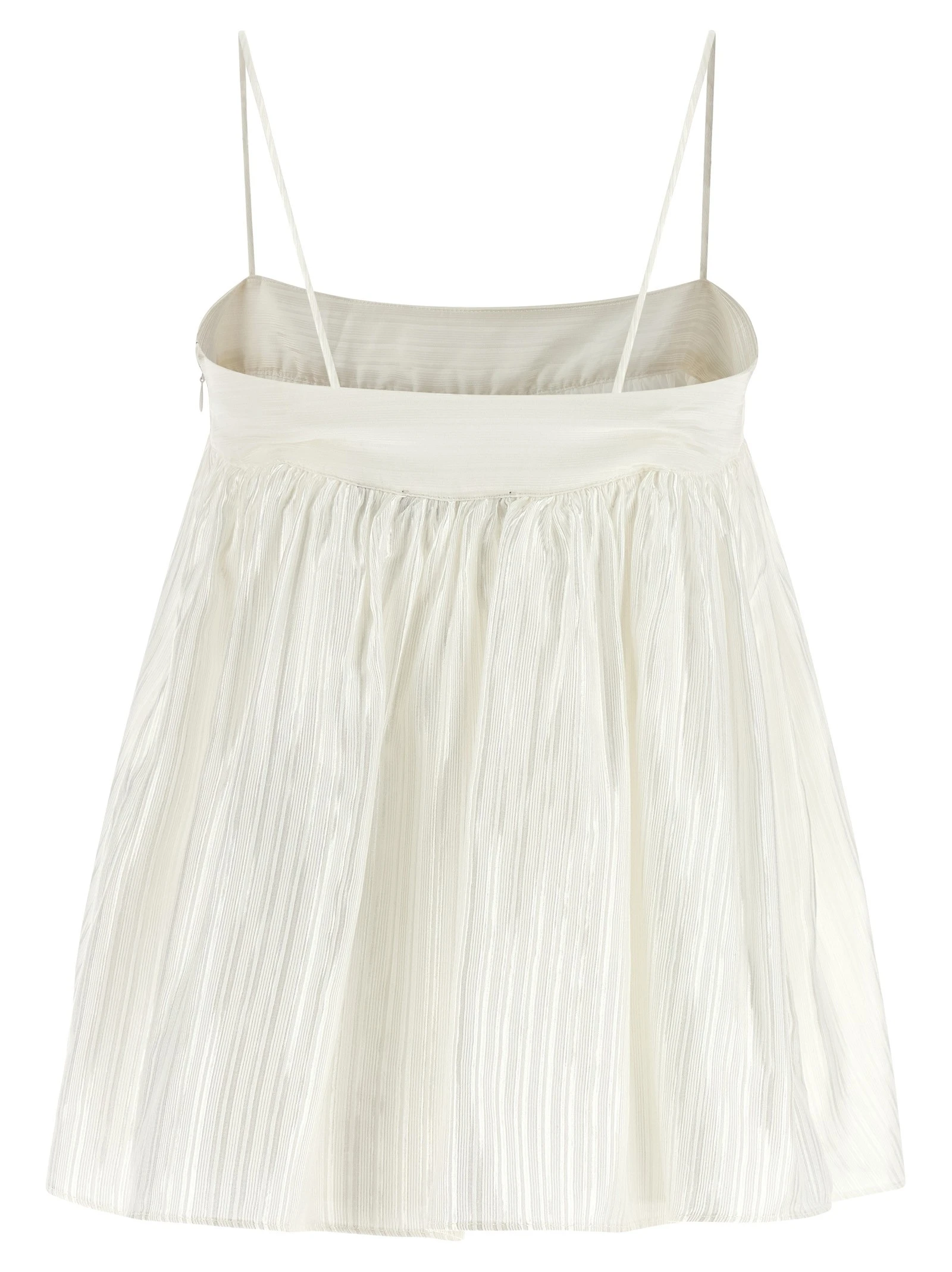 Striped viscose top