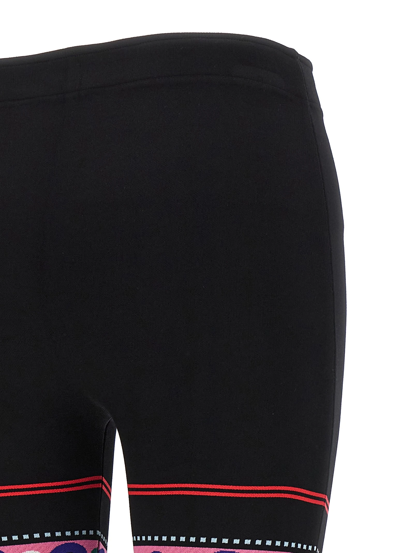 Jacquard patterned leggings