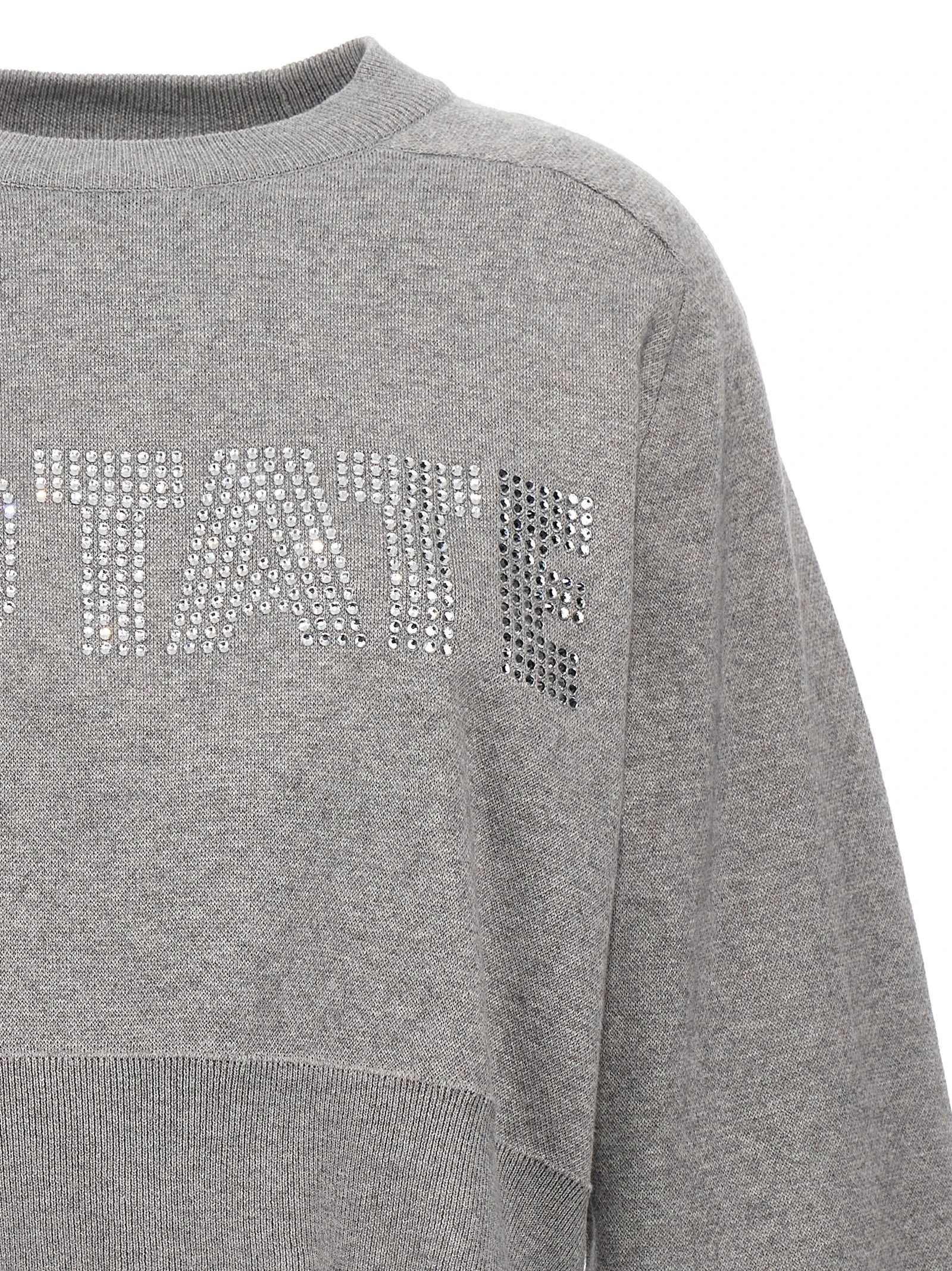 'Firm Knit Cropped' sweater