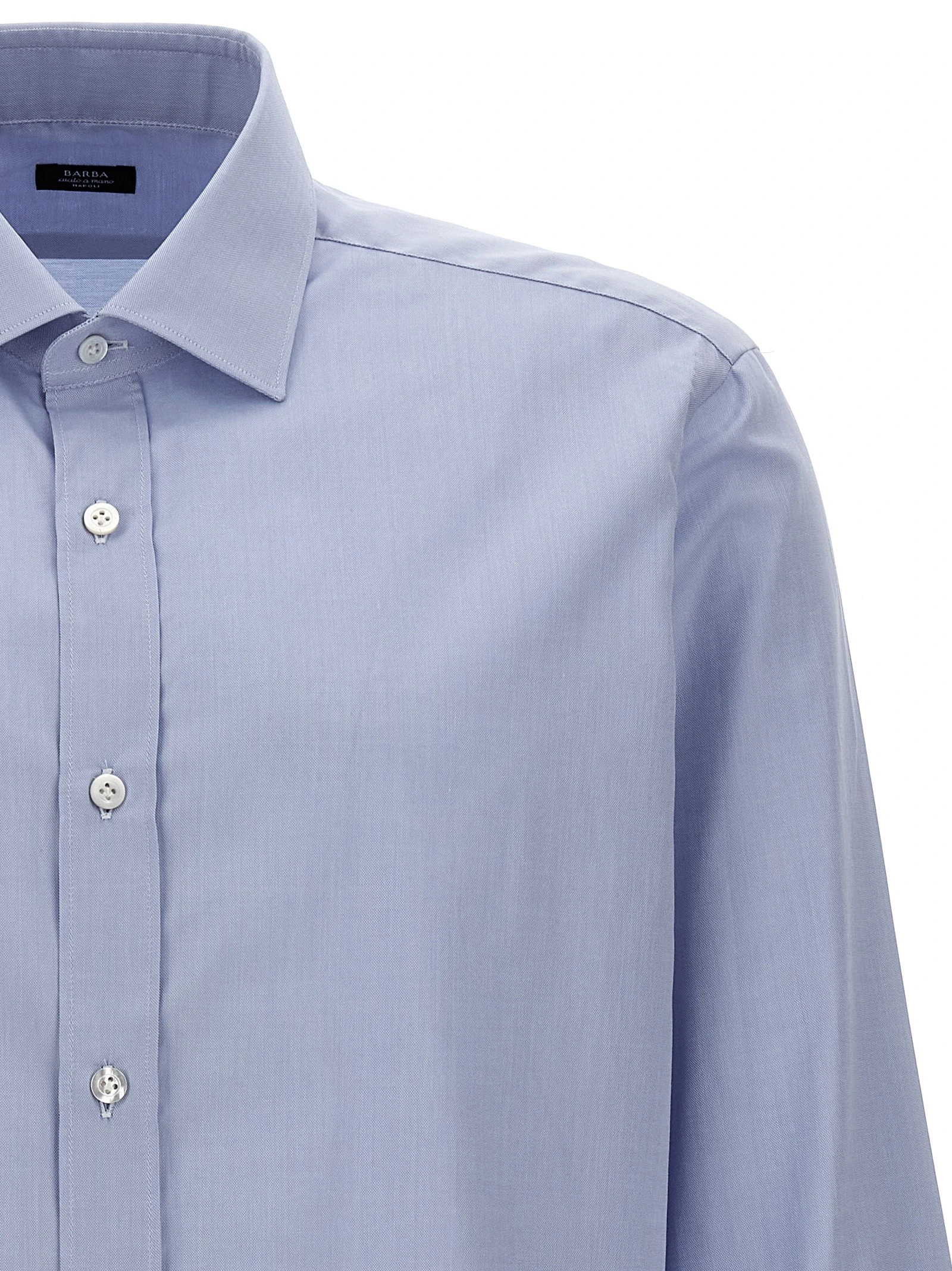 Textured cotton shirt