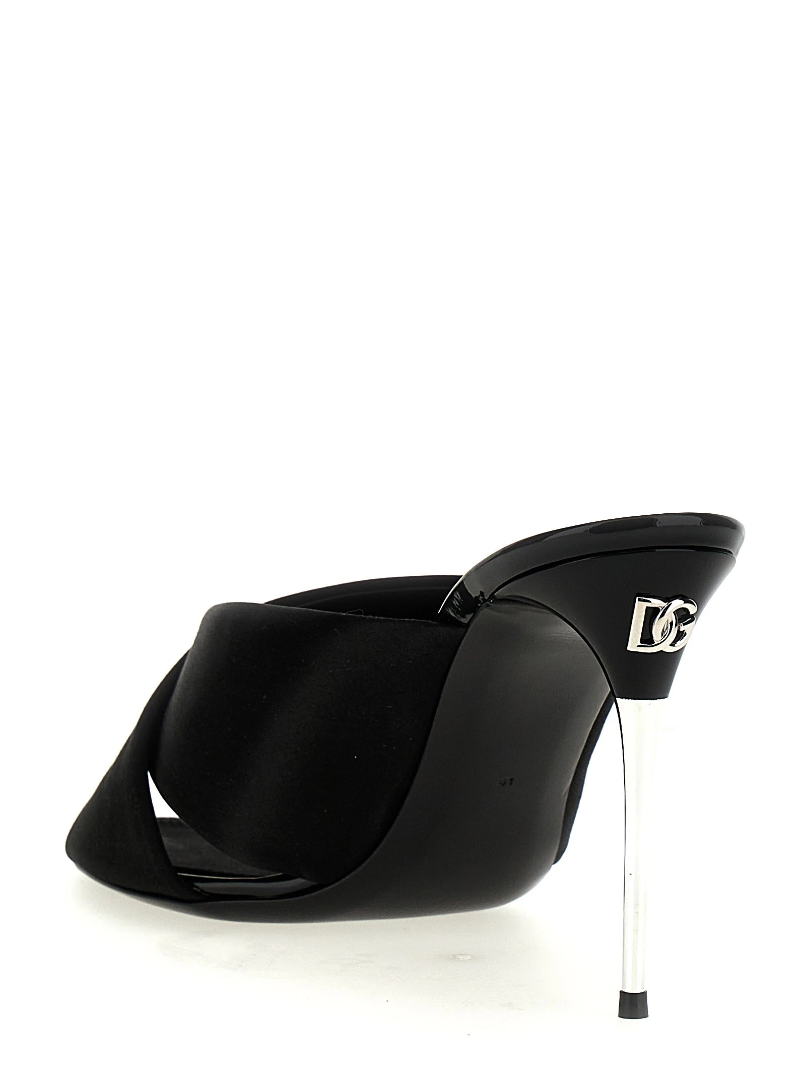 Satin sandals