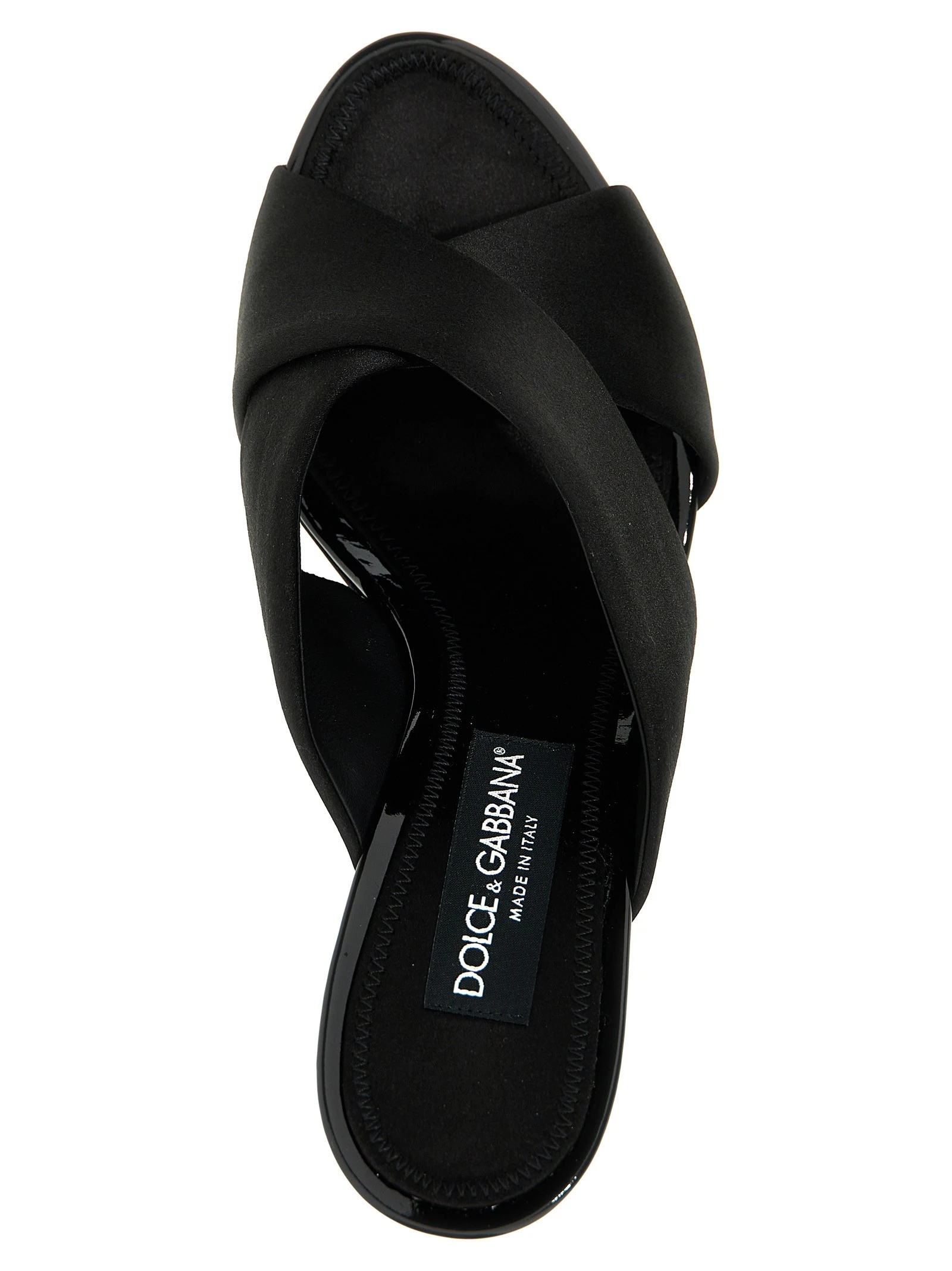 Satin sandals