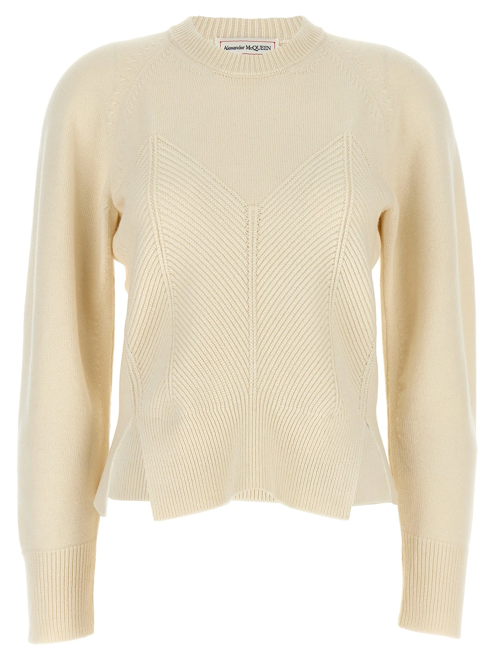 'Chevron Corset' sweater