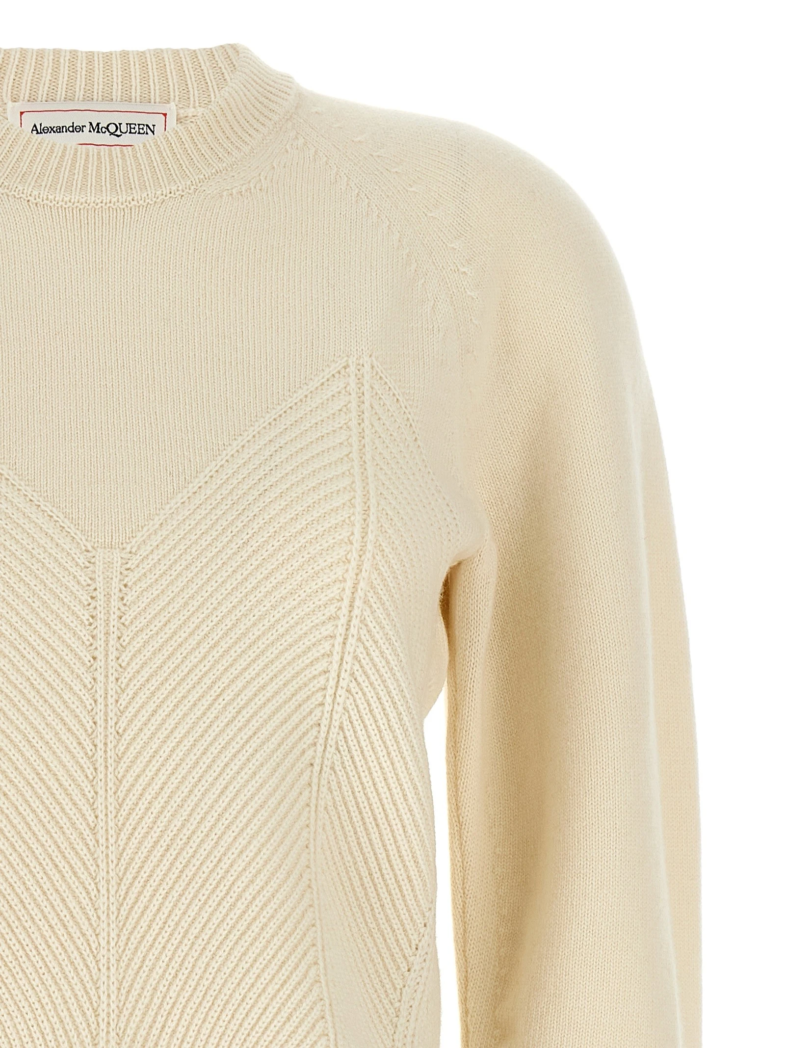 'Chevron Corset' sweater