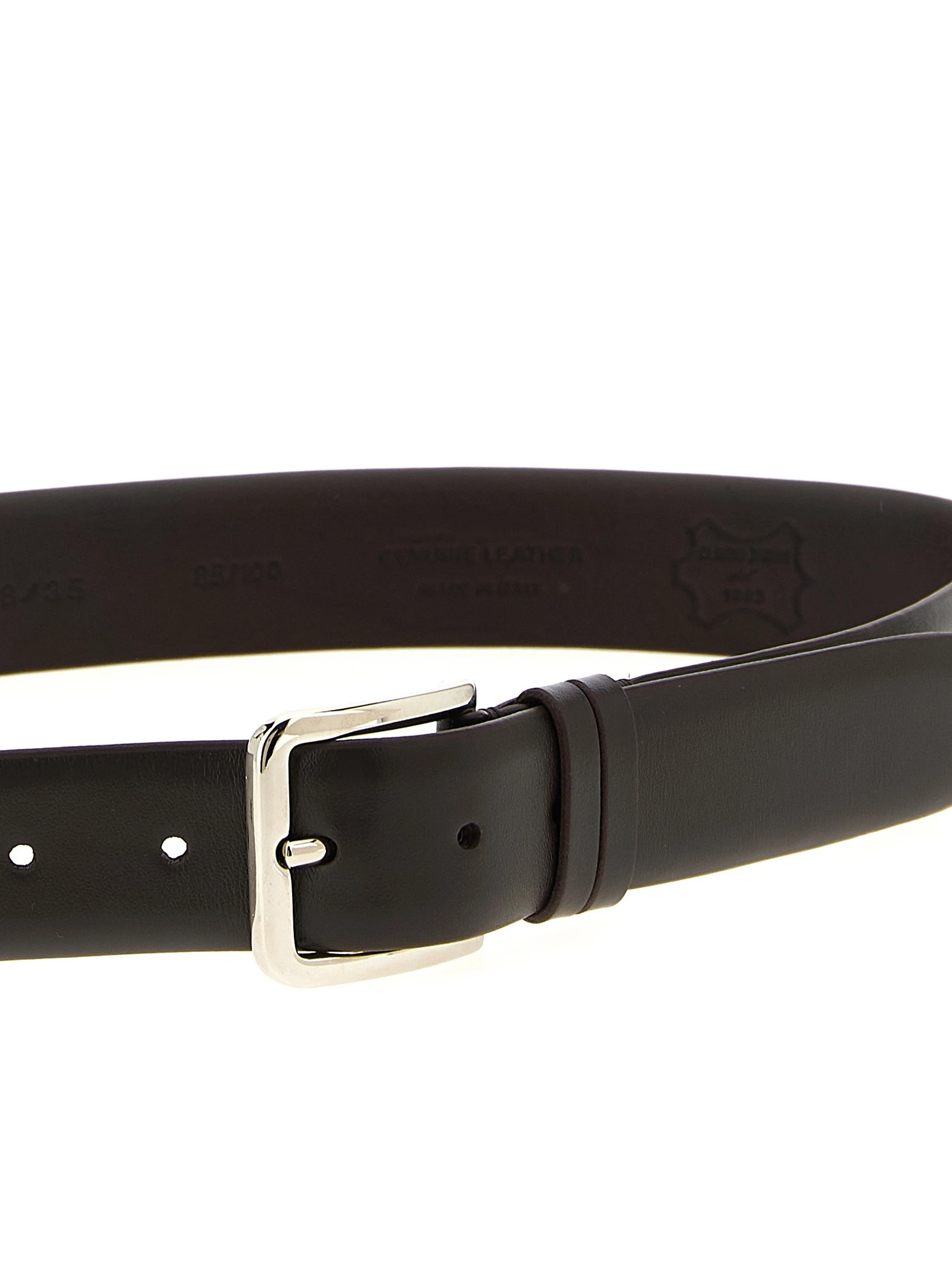 Leather belt
