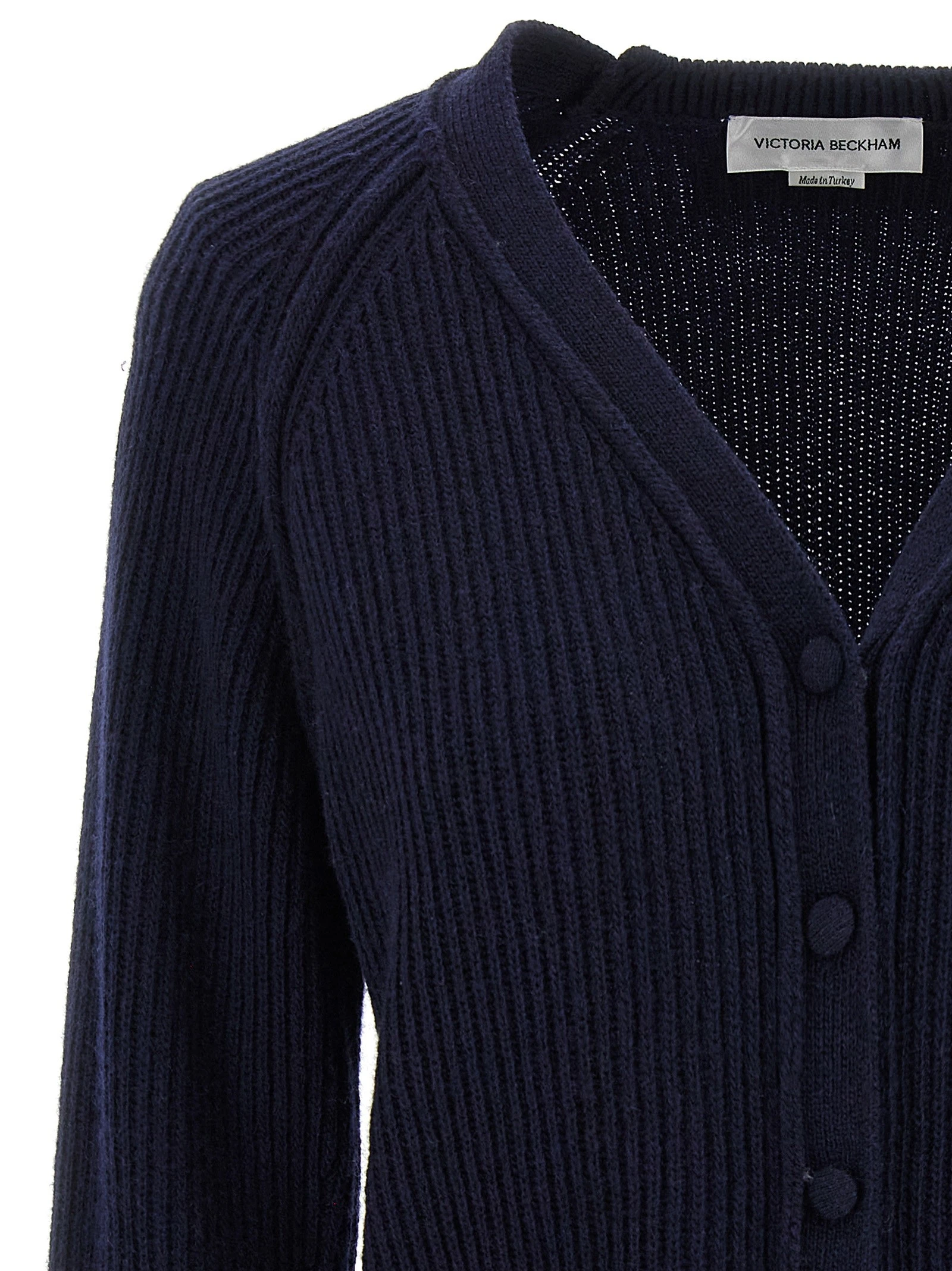 'Stepped Hem' cardigan