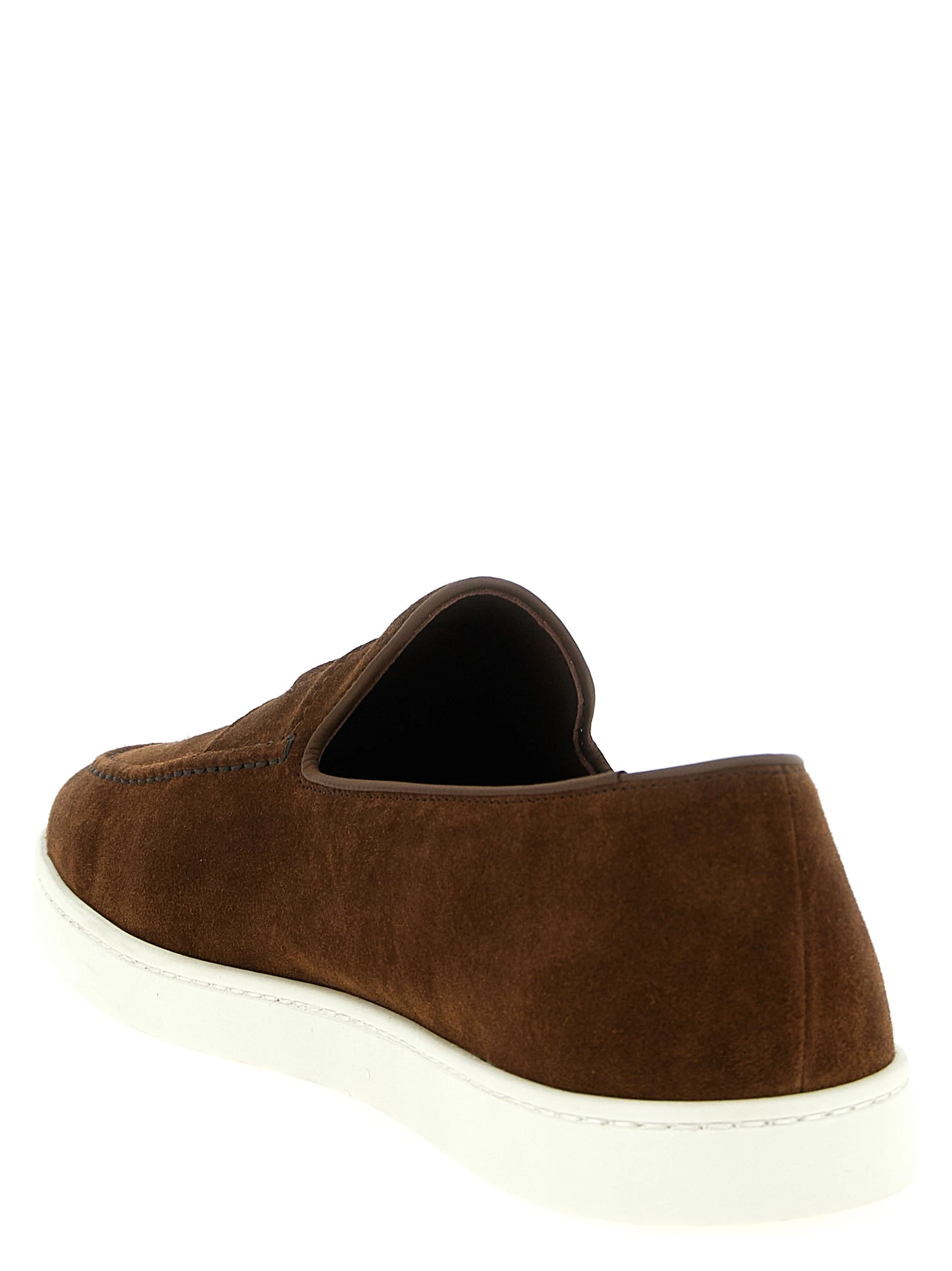 Suede loafers
