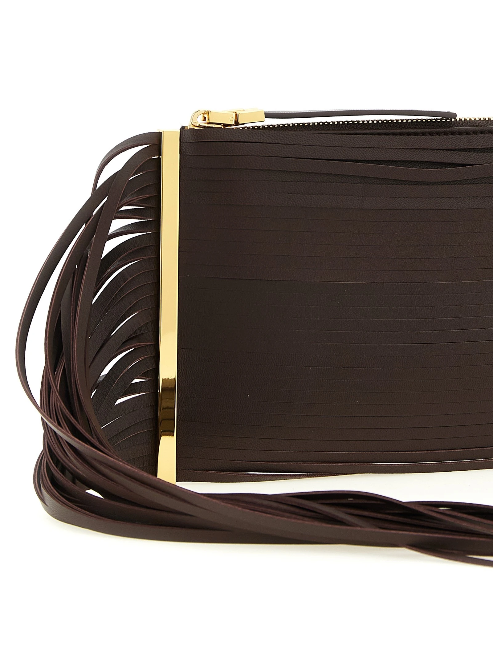 Fringed clutch