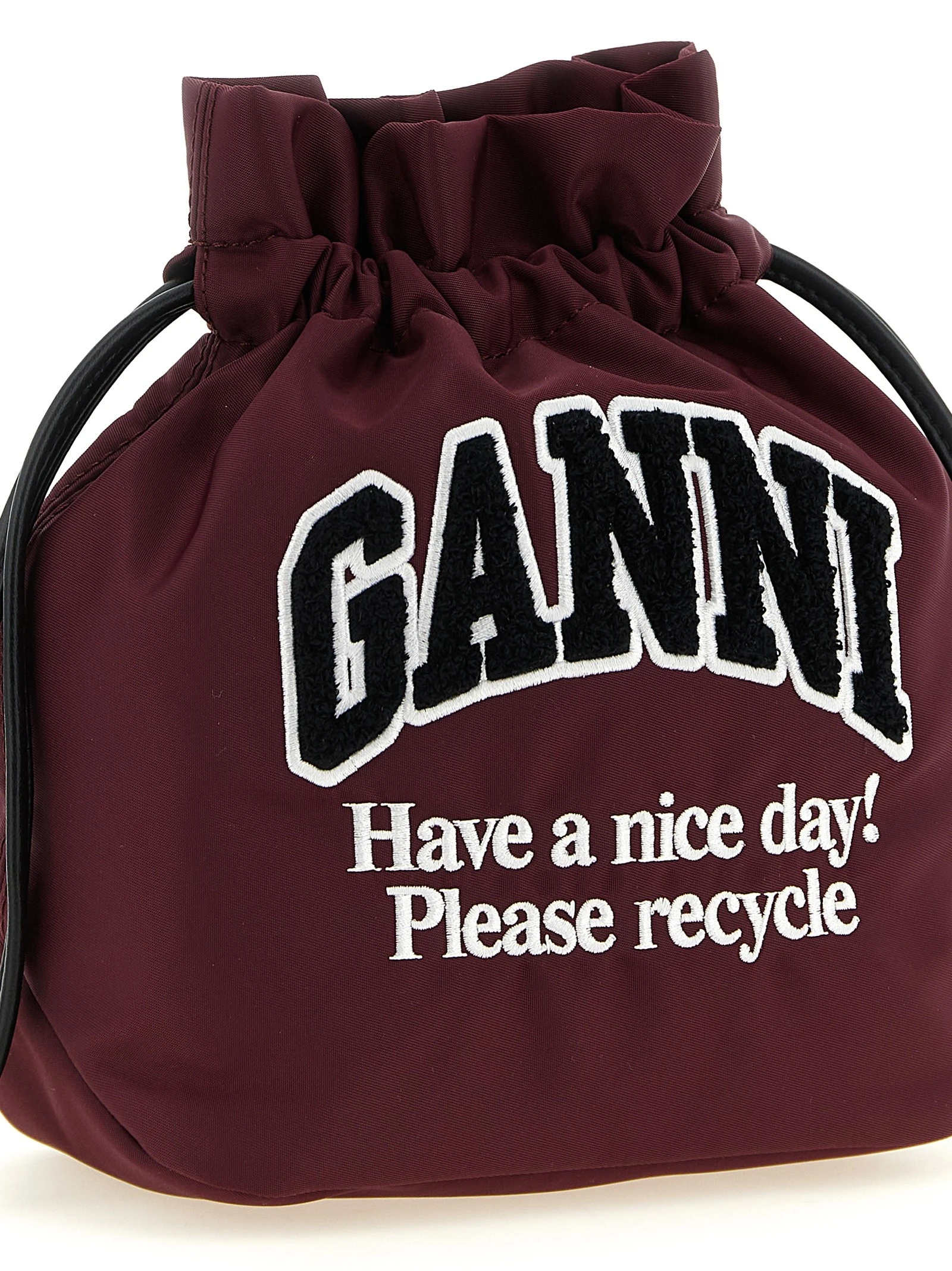 'Ganni Logo' pouch