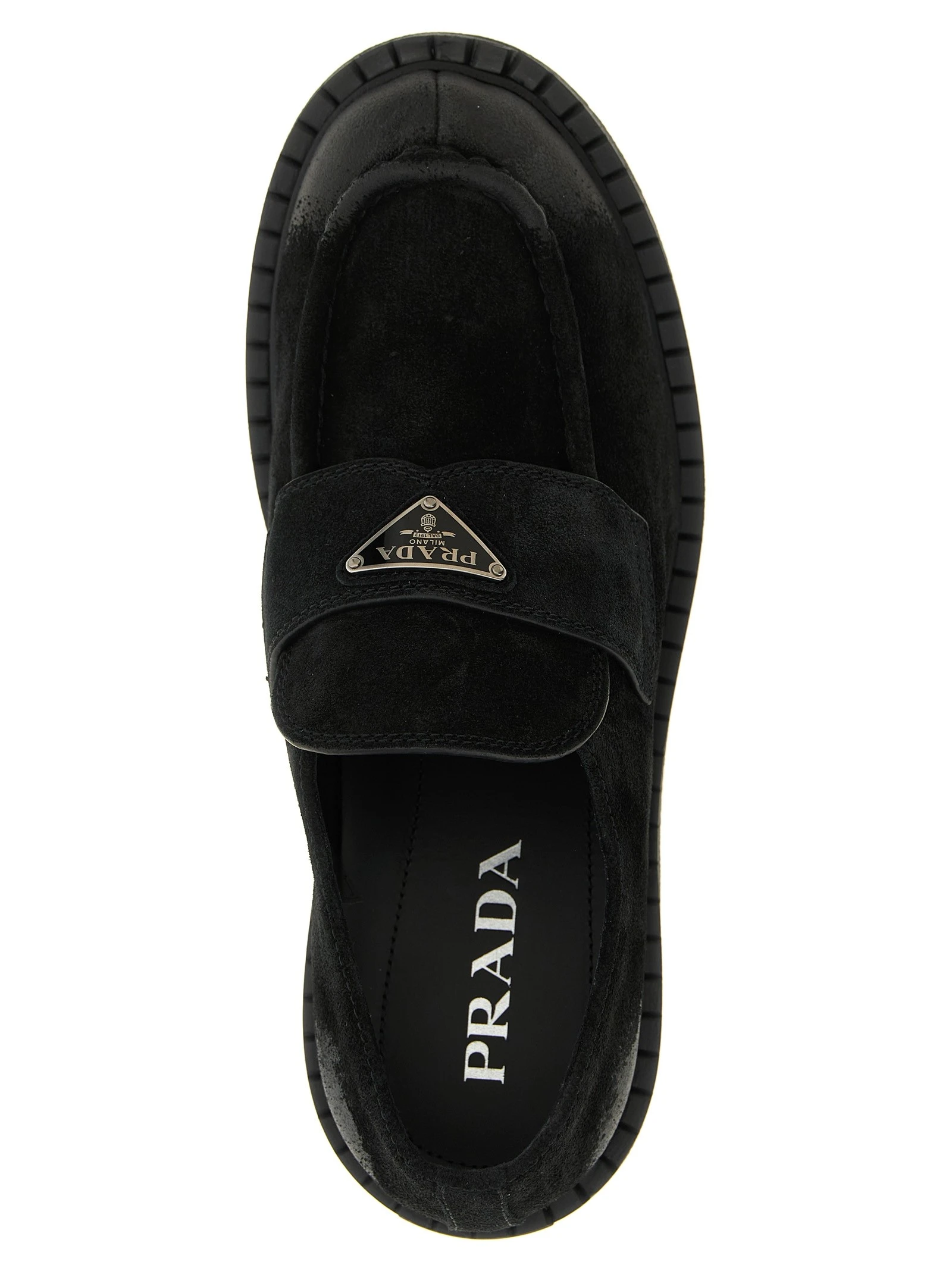Suede loafers
