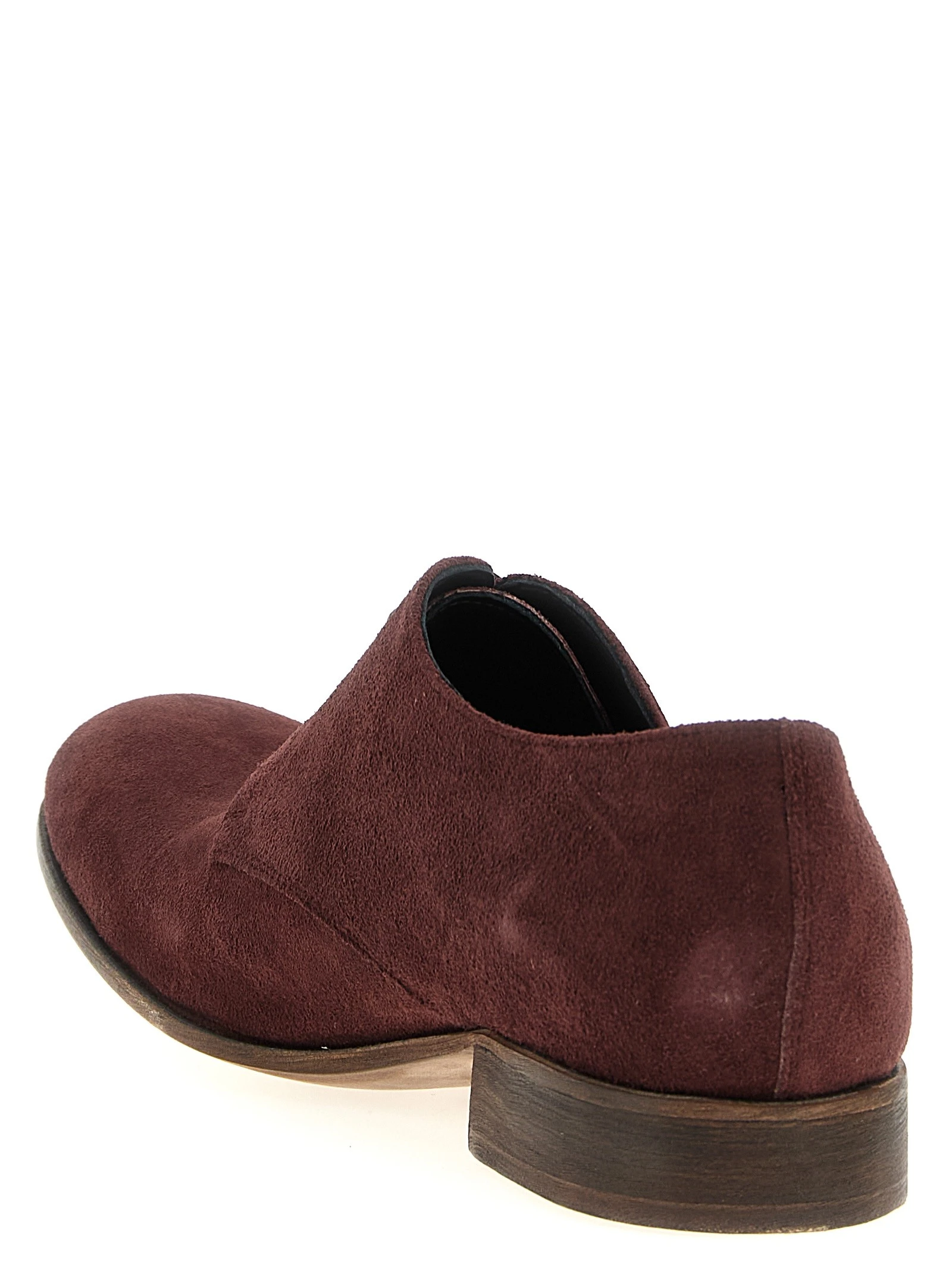 Suede lace up