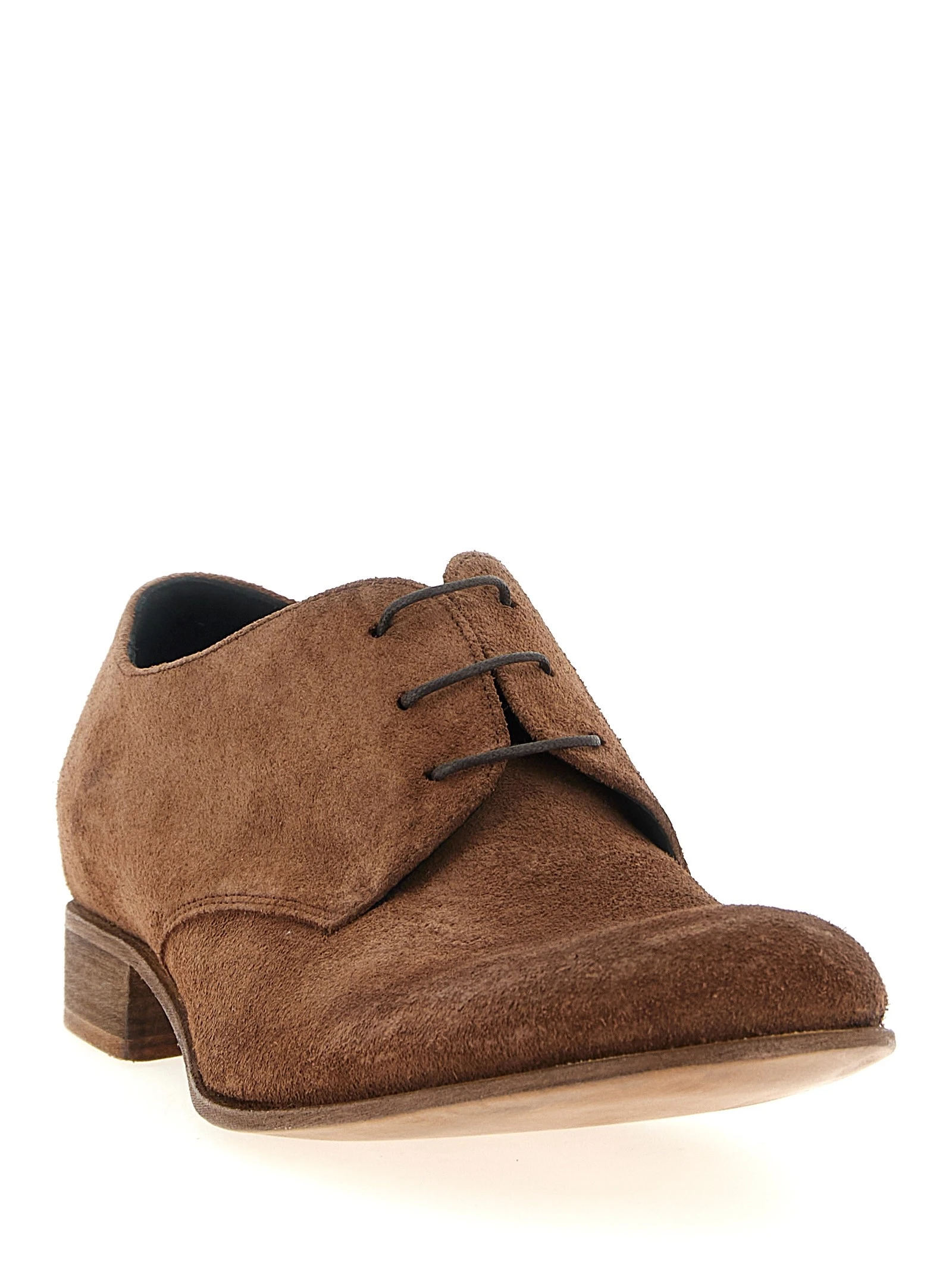 Suede lace up