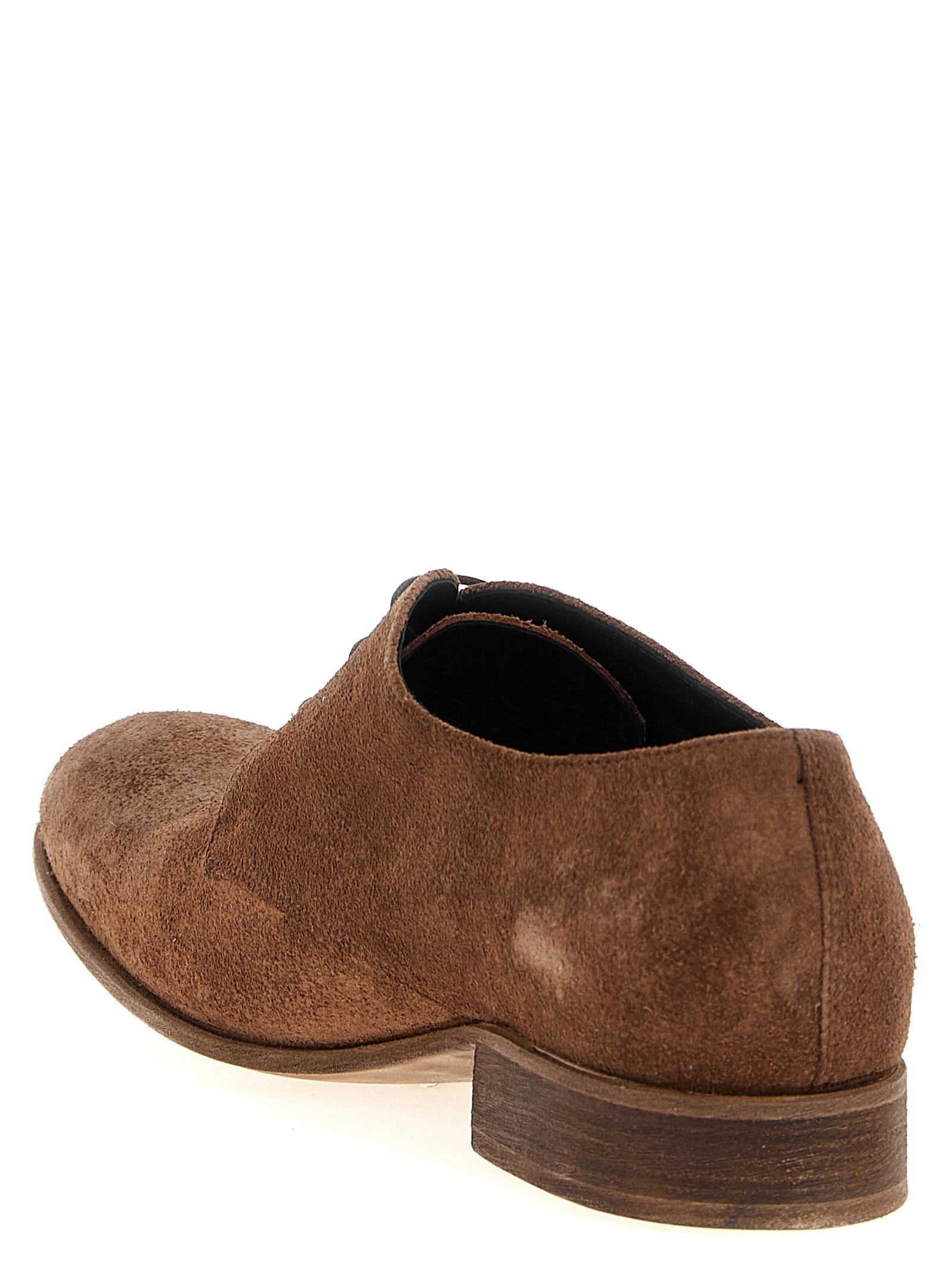 Suede lace up