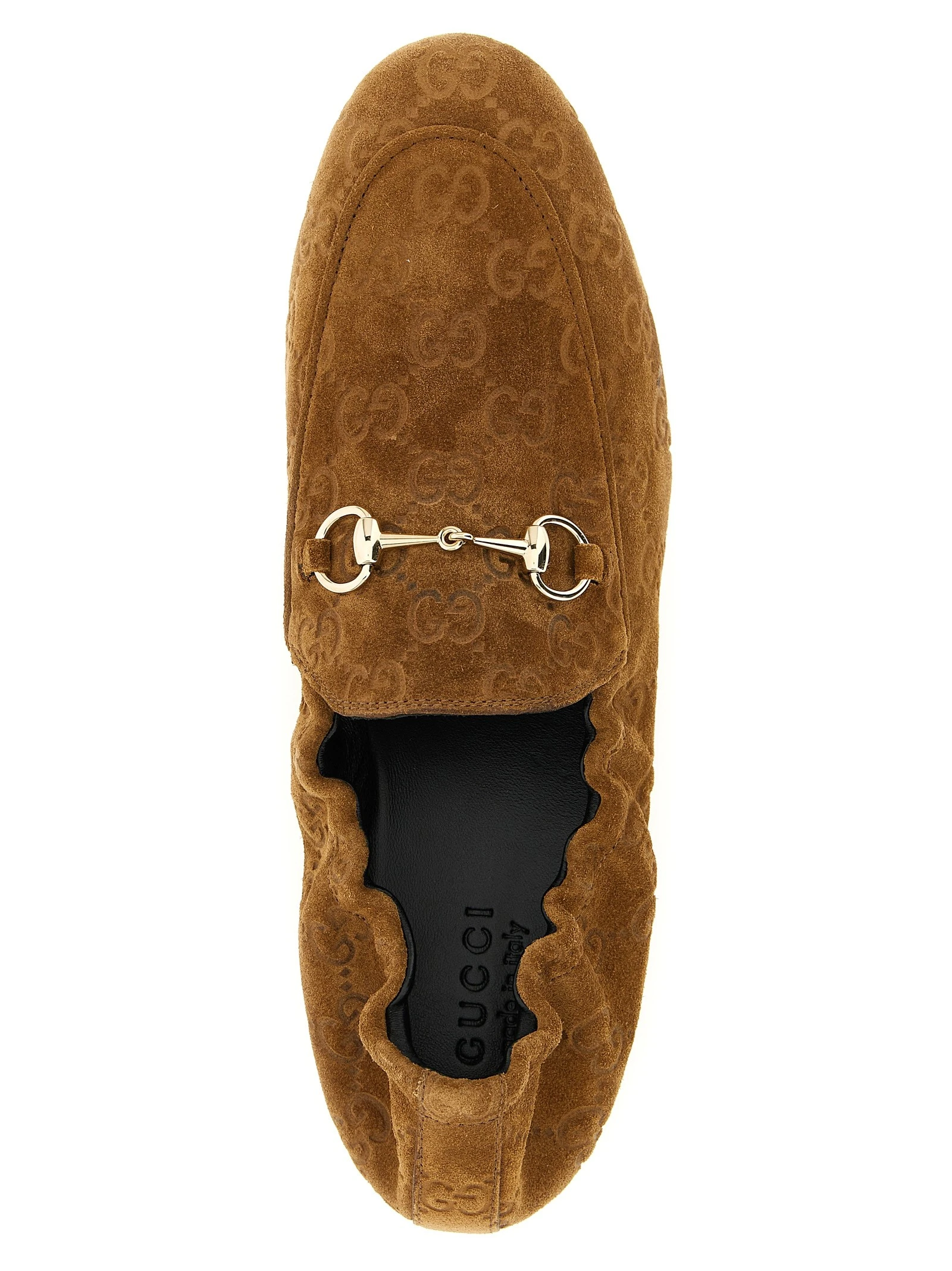 GG suede loafers