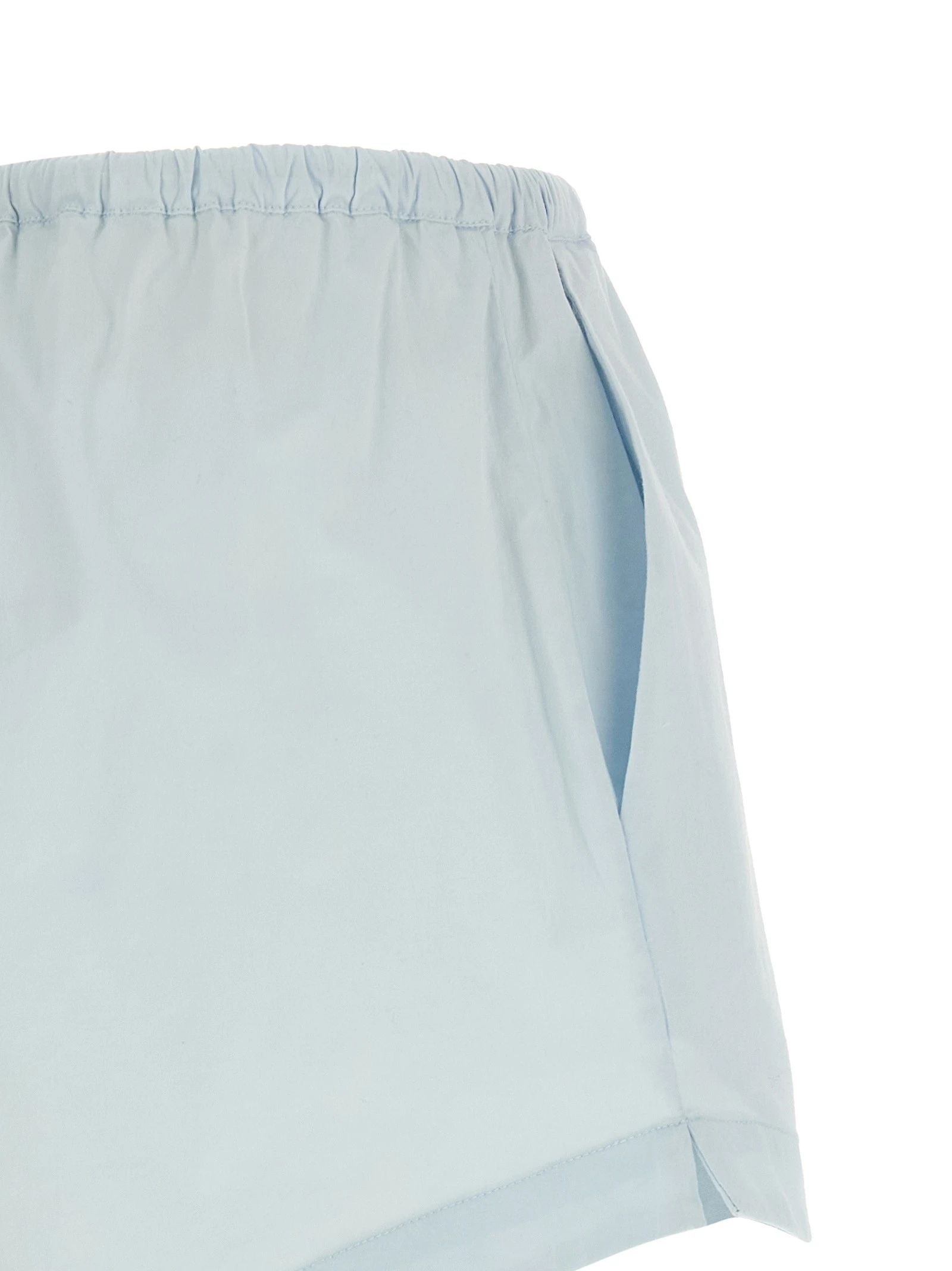 Poplin shorts