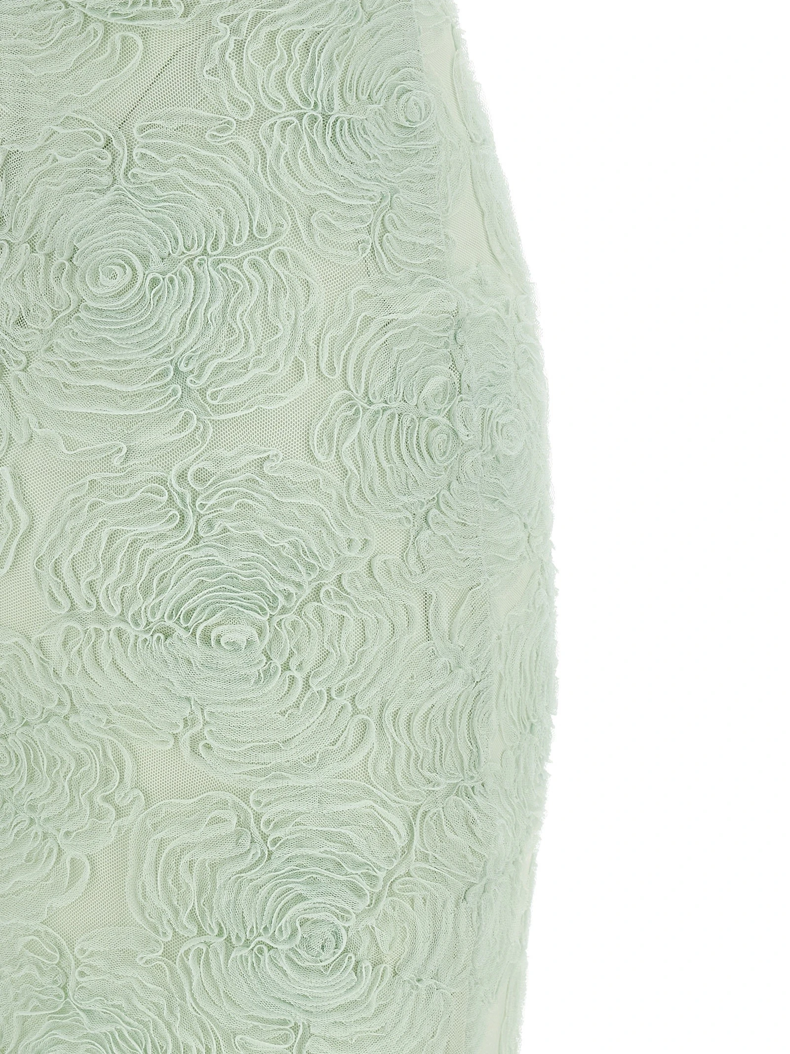 'Flower Mesh Flounce' dress