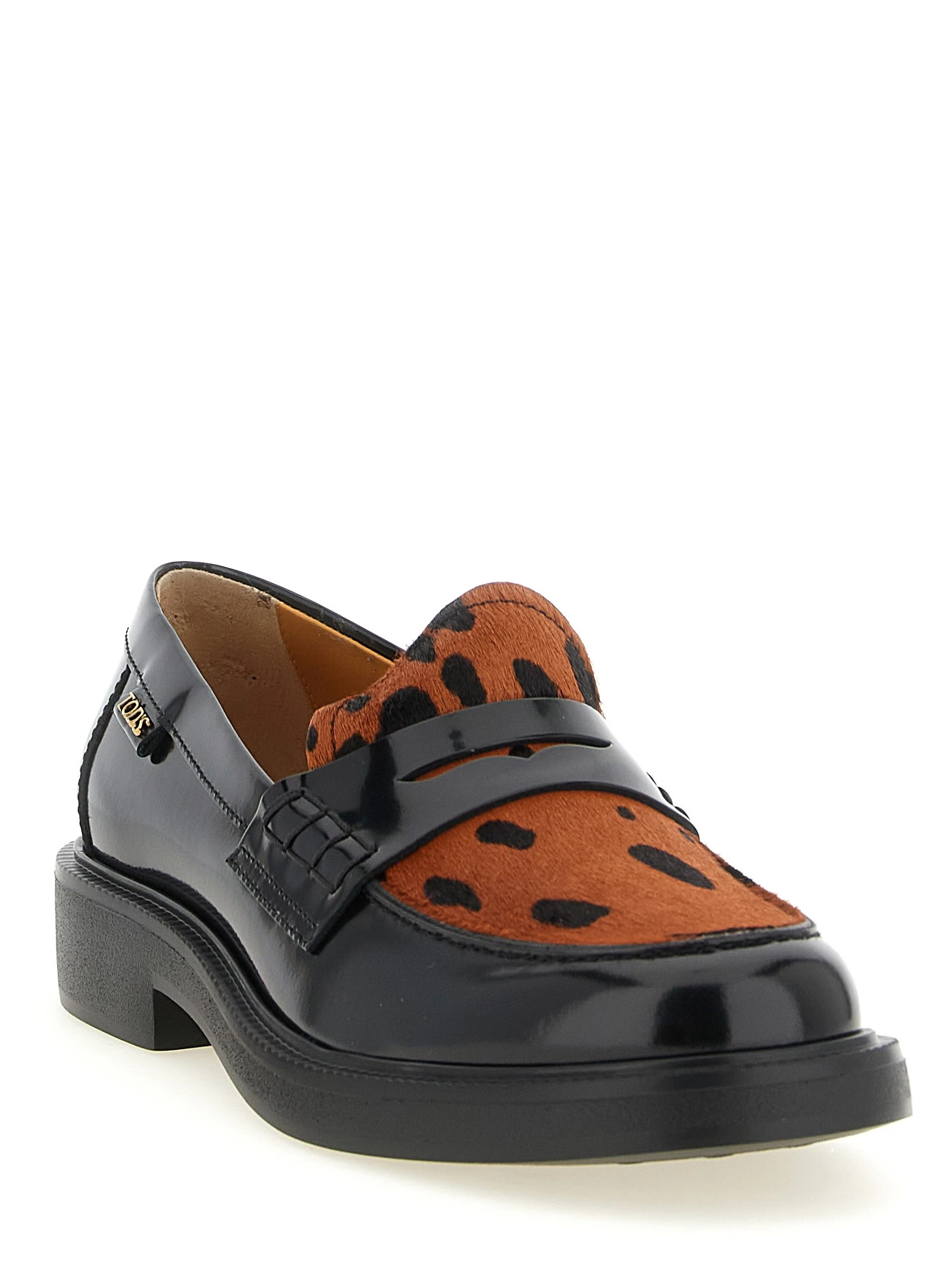 Pony hair loafers