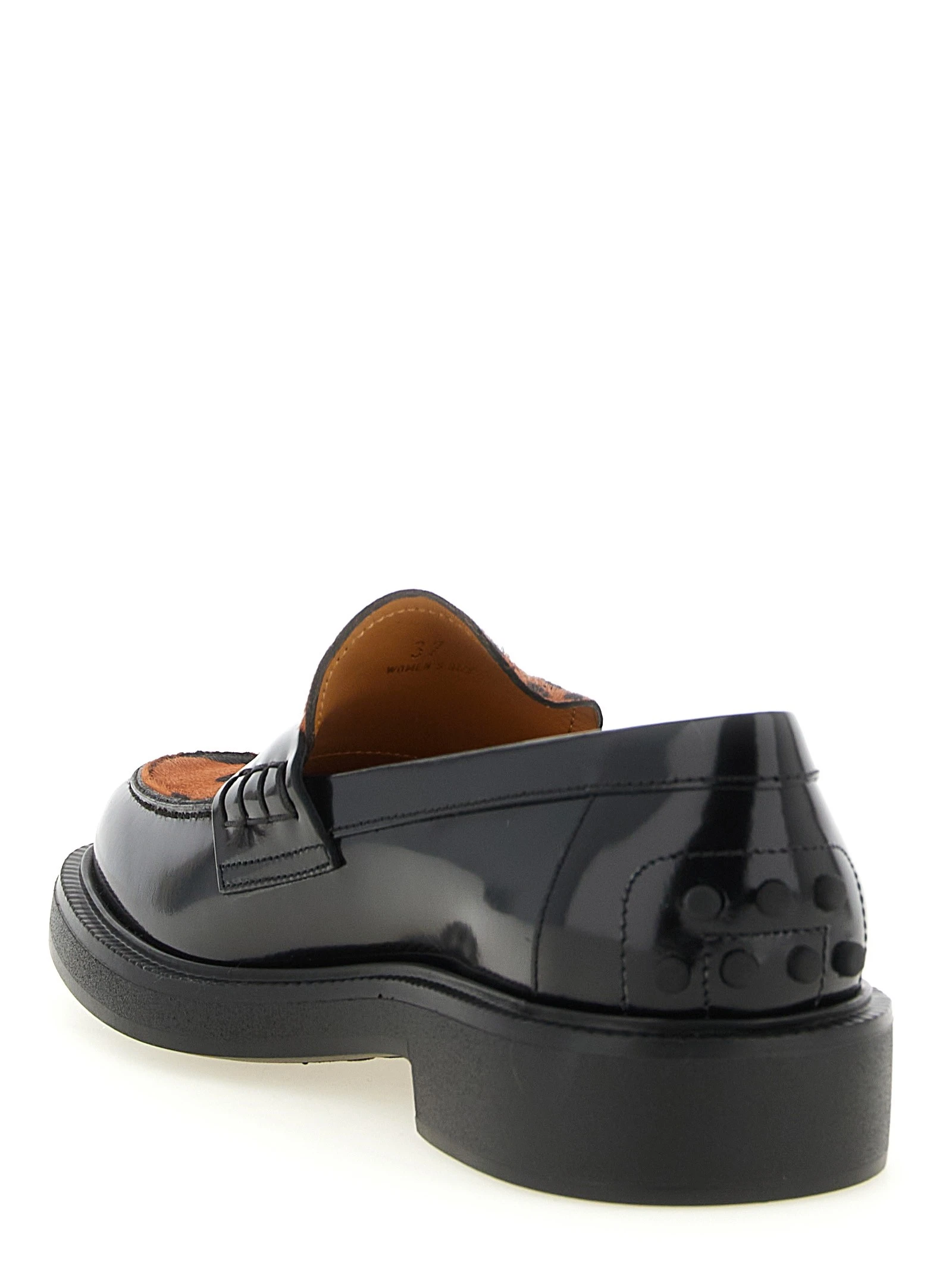 Pony hair loafers