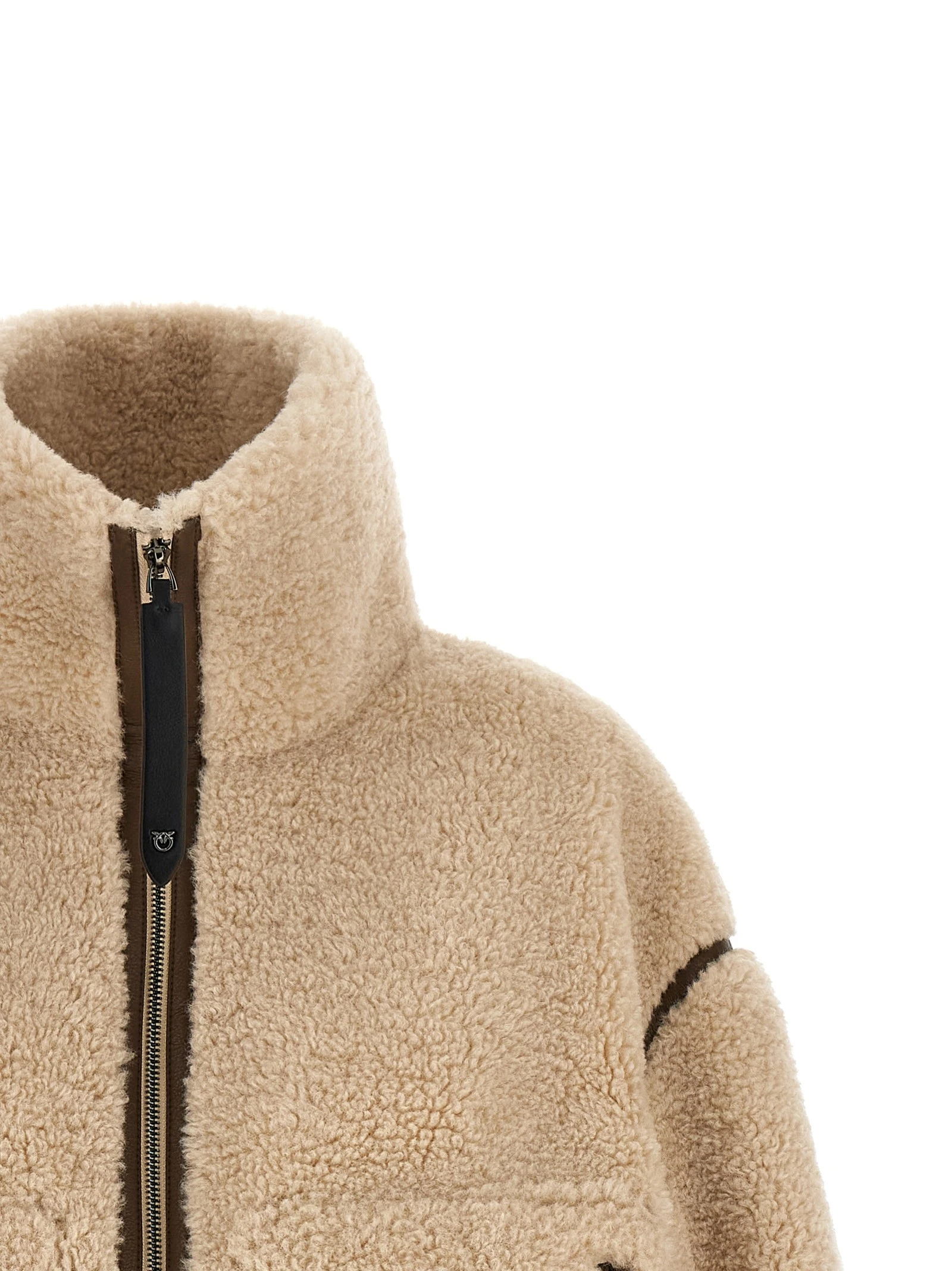 Teddy cropped jacket