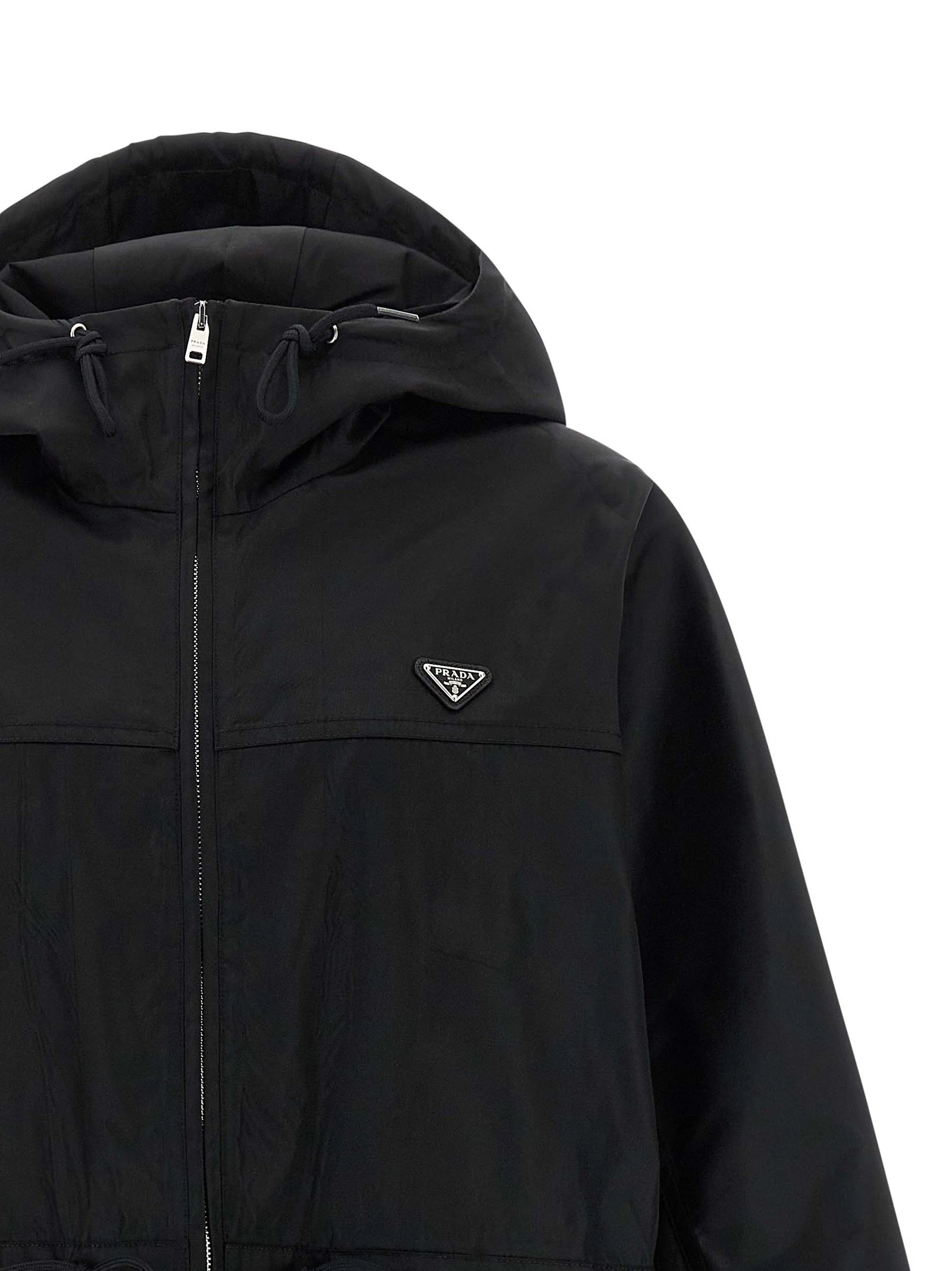 Re-nylon raincoat