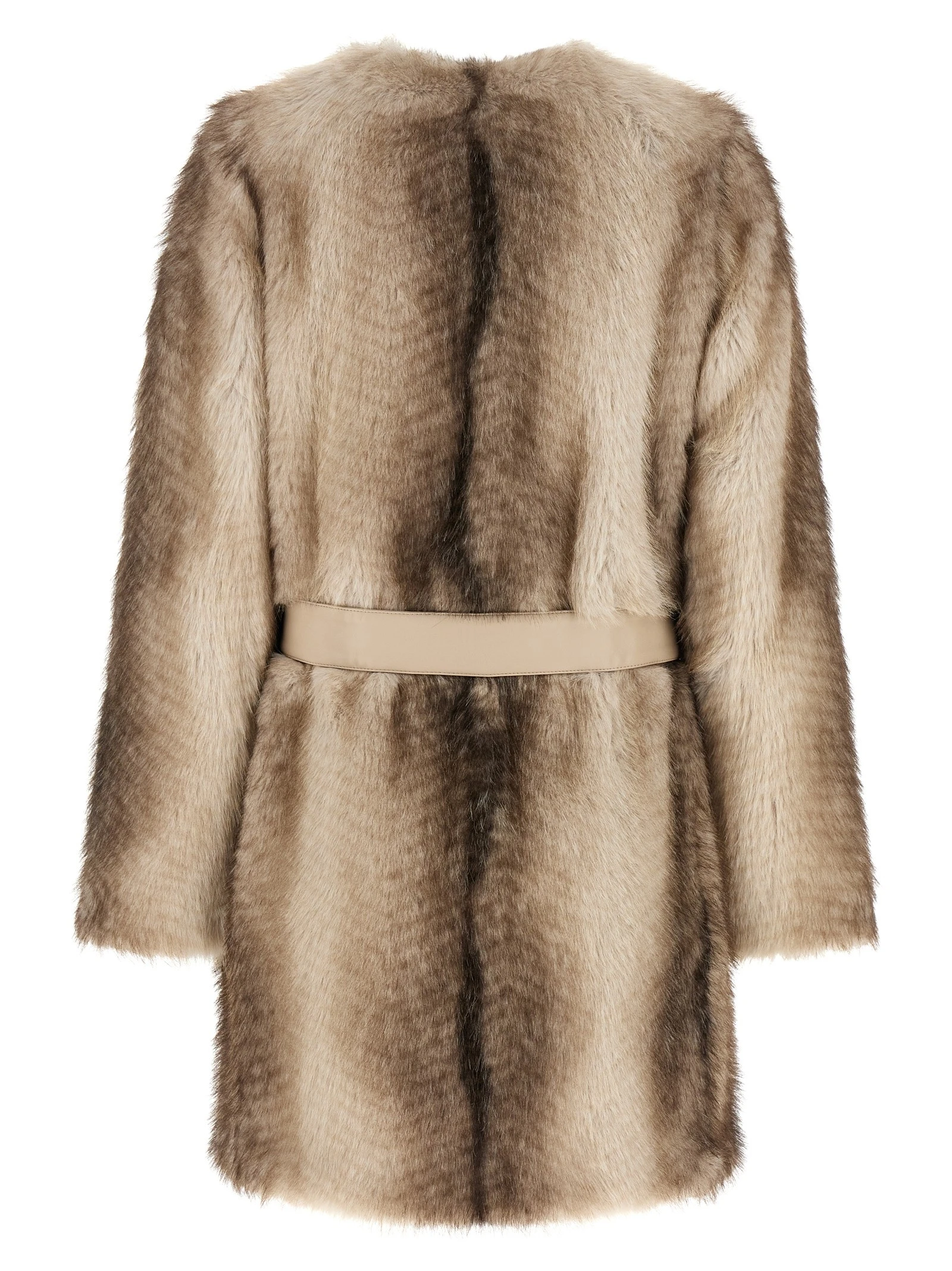 Eco-fur coat