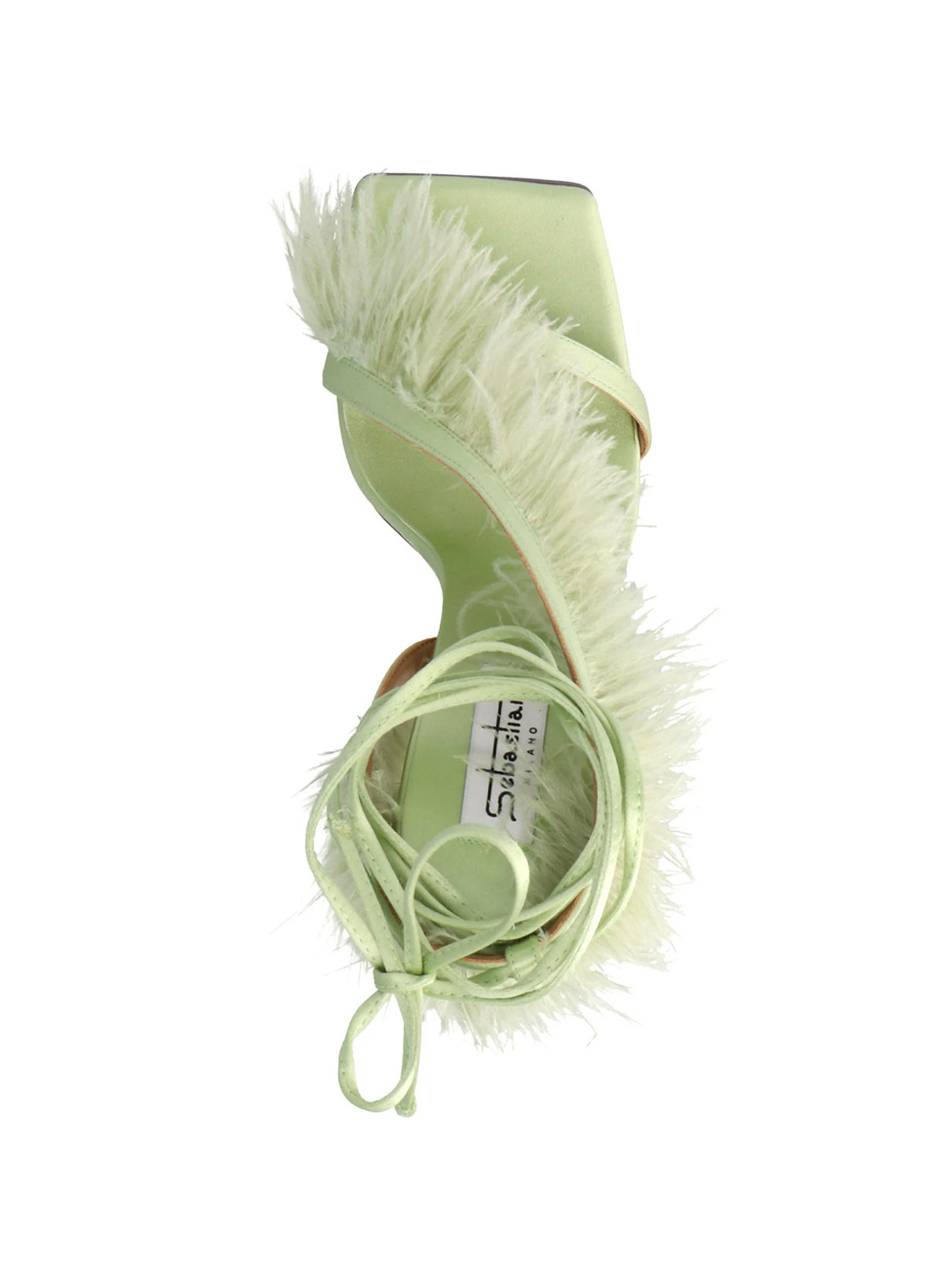 'Feather Wrap’ sandals