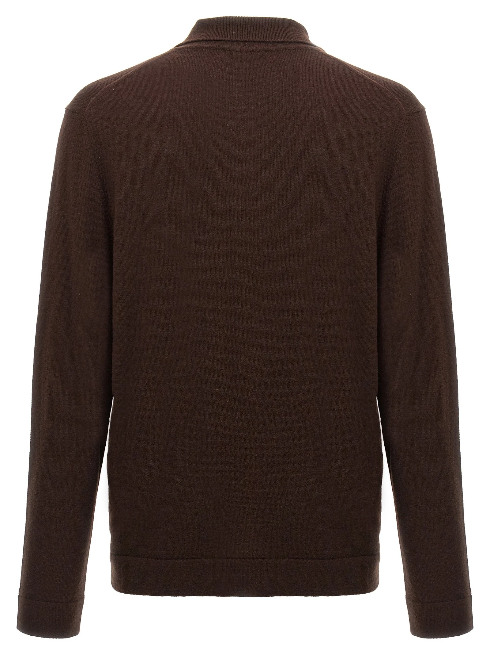 Cashmere wool polo shirt