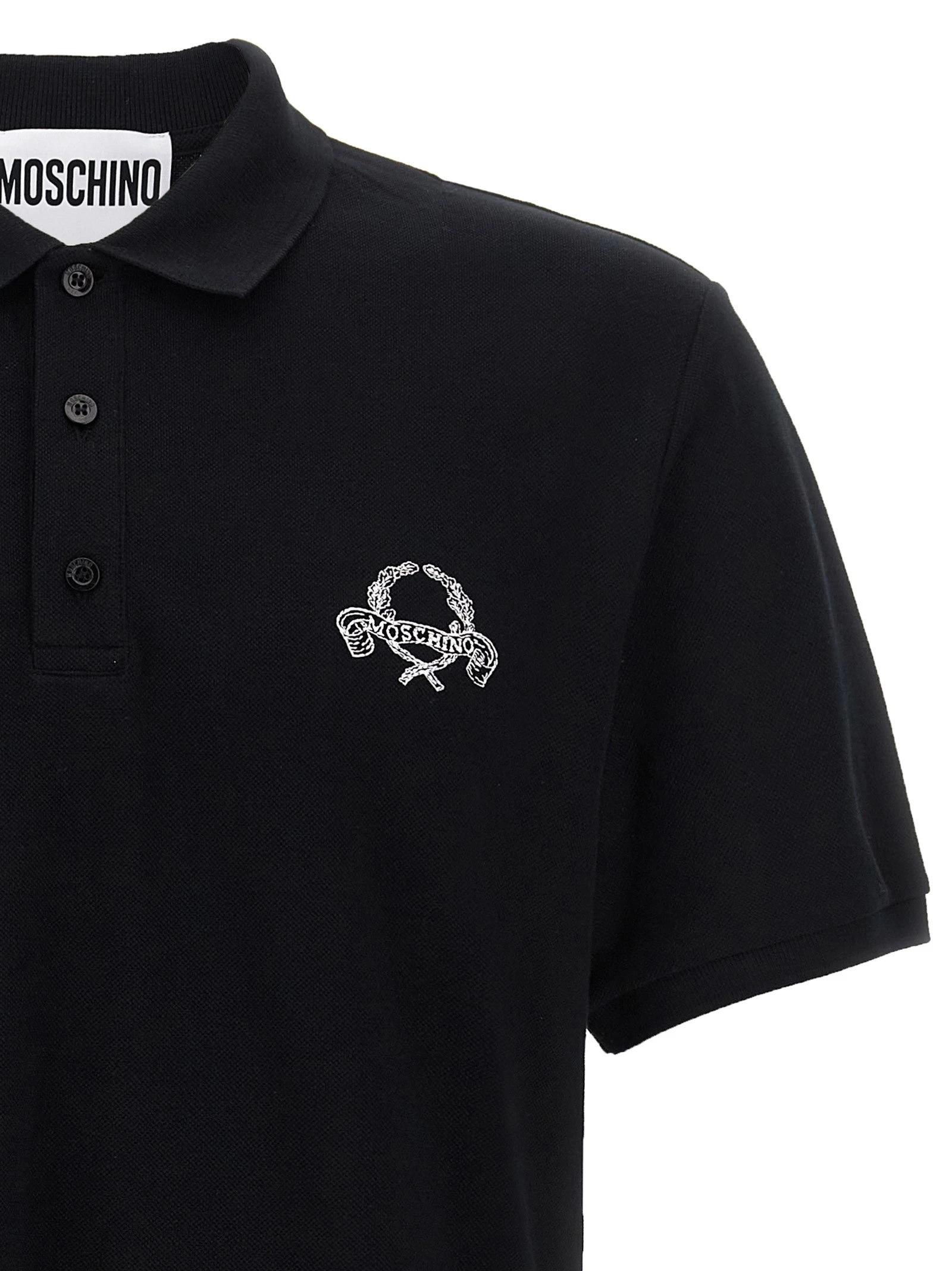 Logo embroidery polo shirt