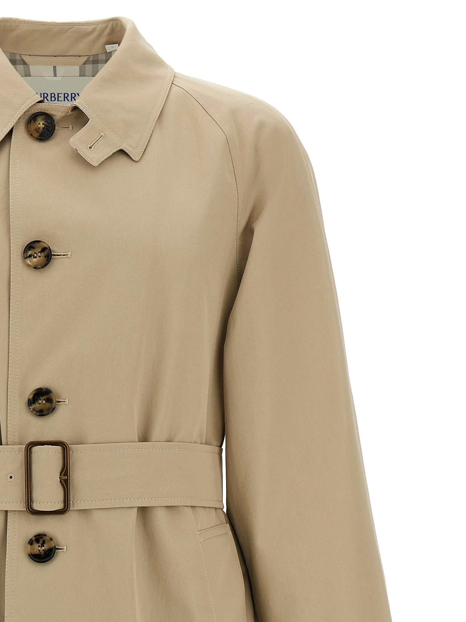 Car coat gabardine