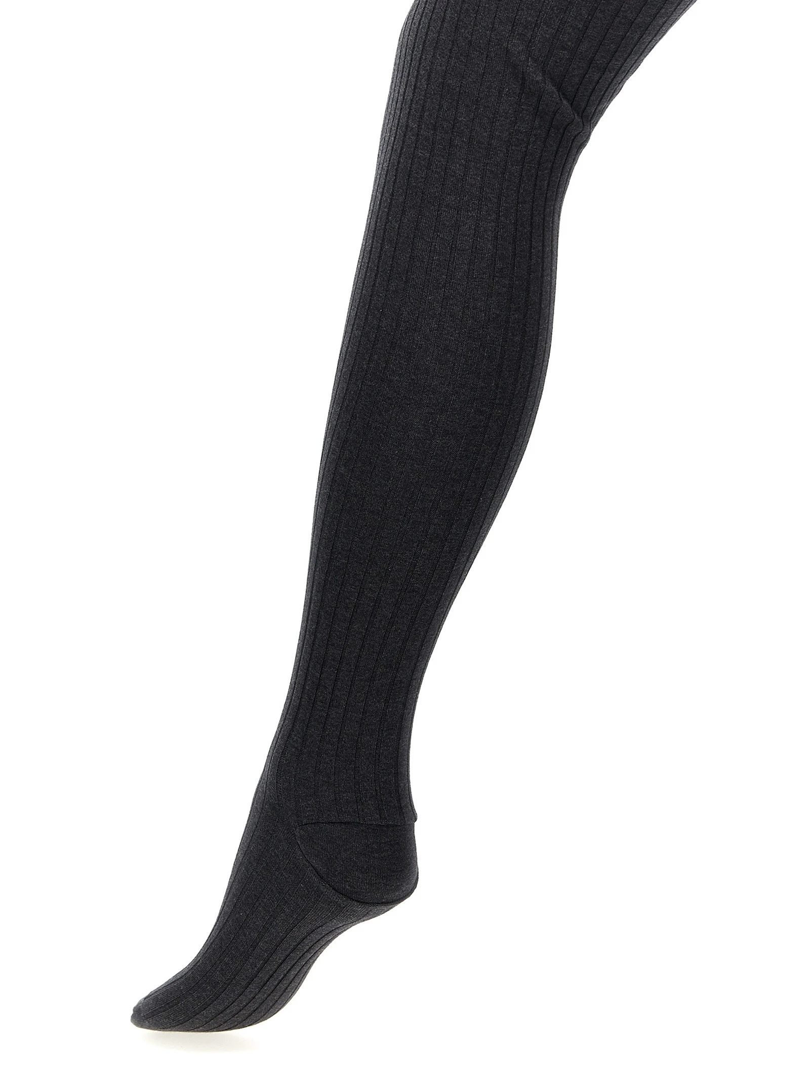 Ribbed tights