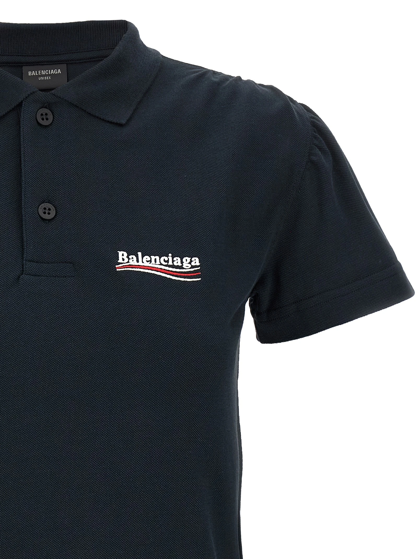 Logo embroidery polo shirt