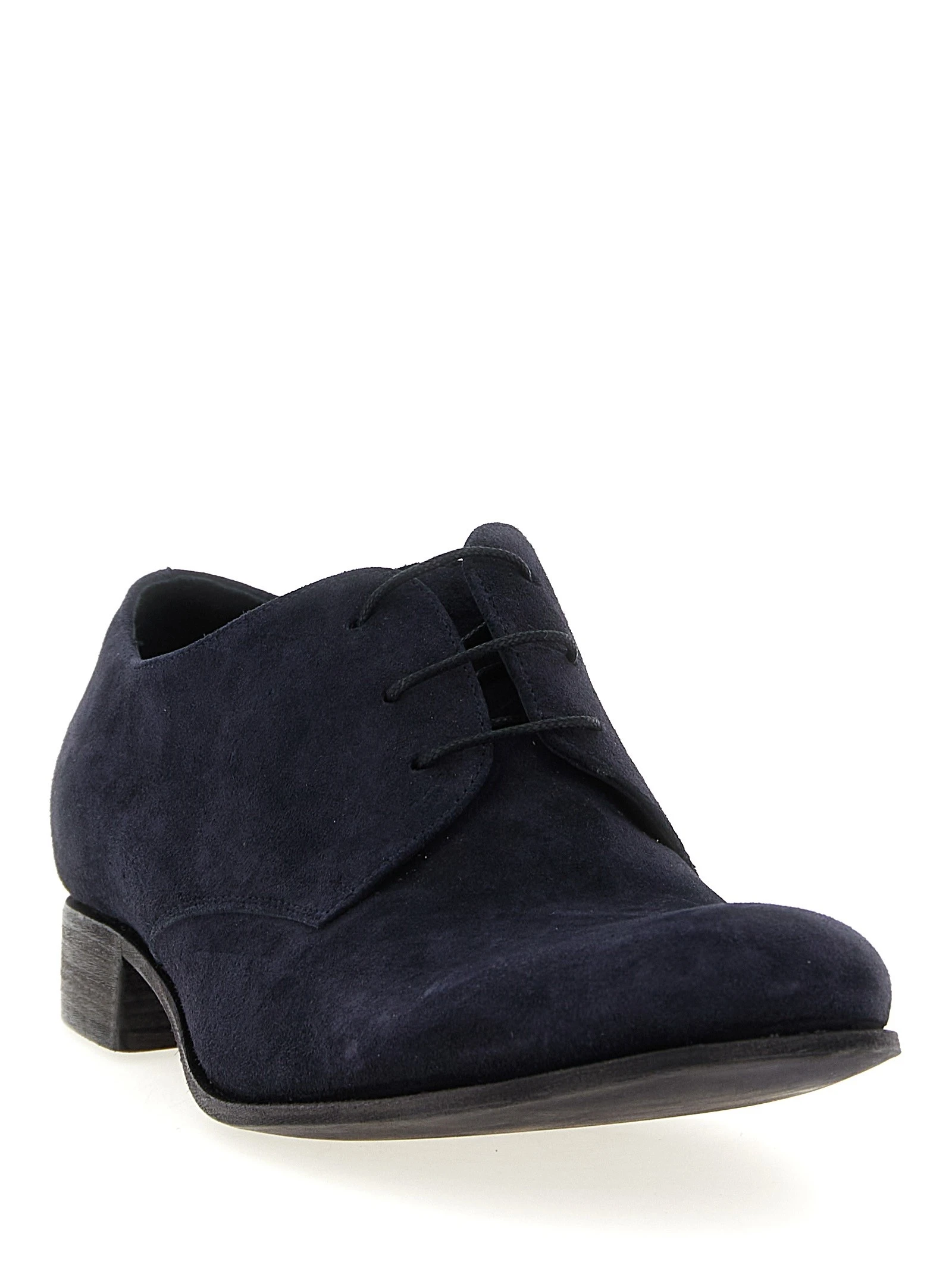 Suede lace up