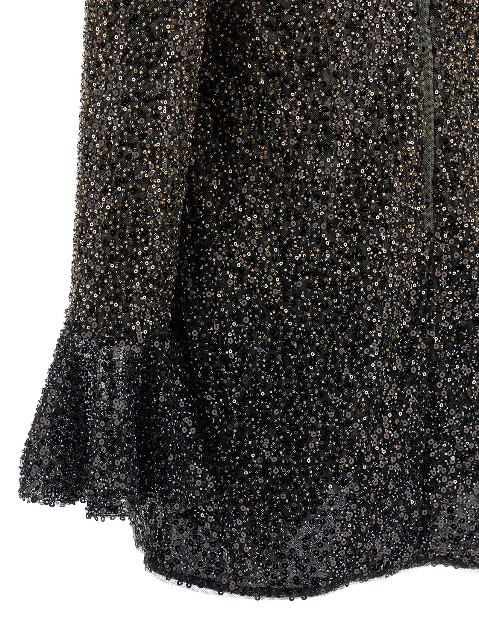 'Beaded Ls Mini' dress