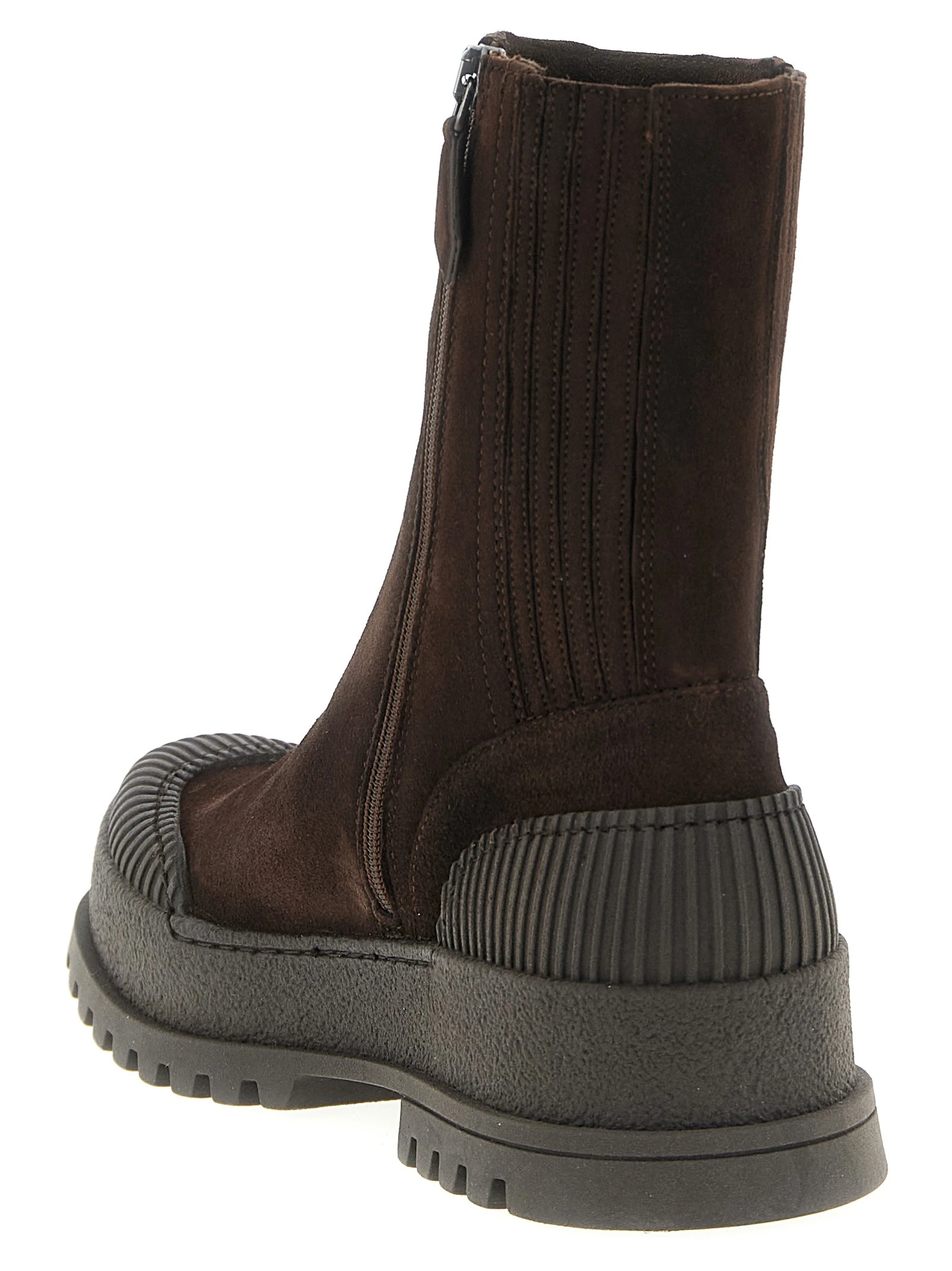 'Rugged' ankle boots