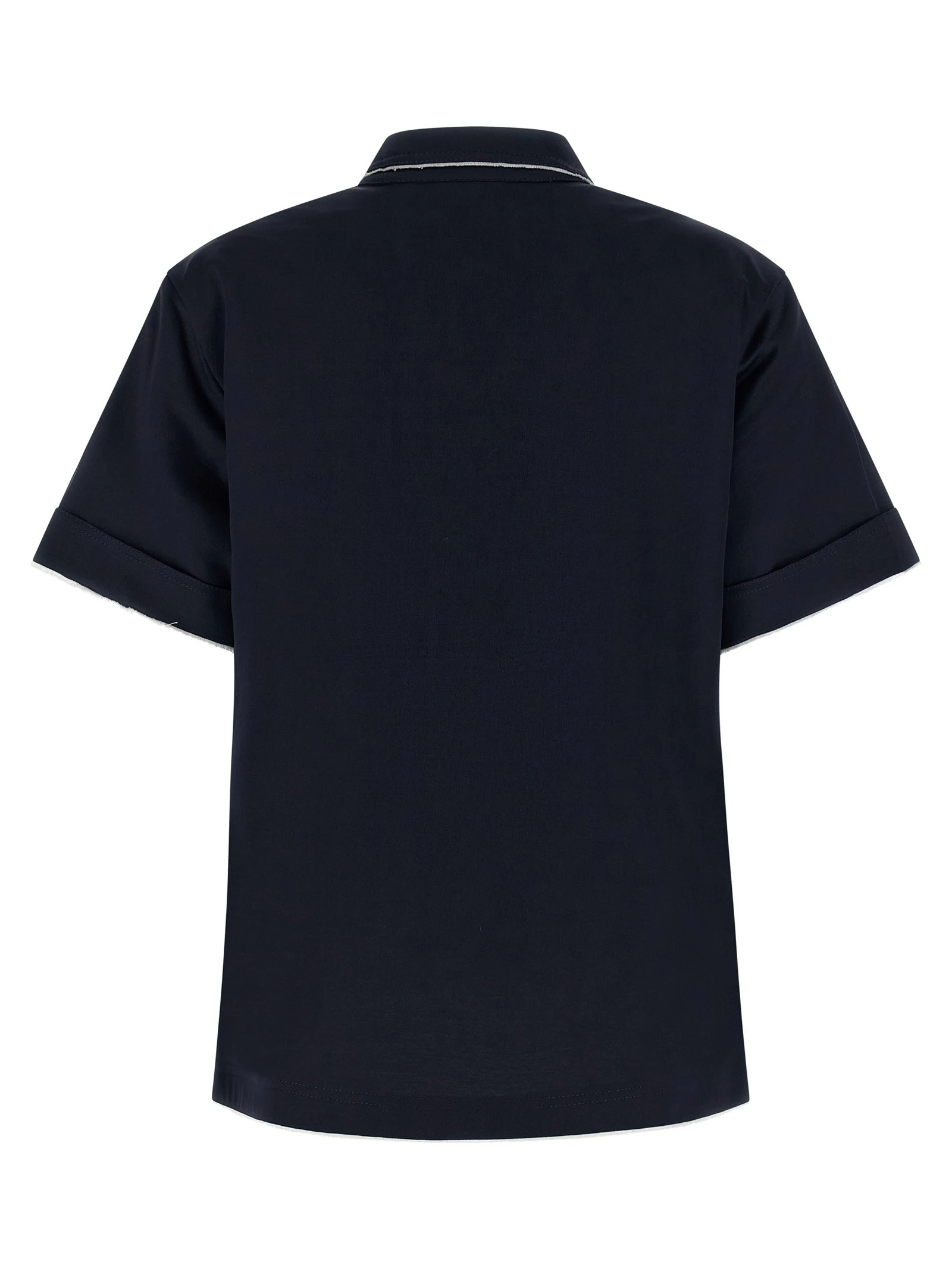 Double-layer polo shirt