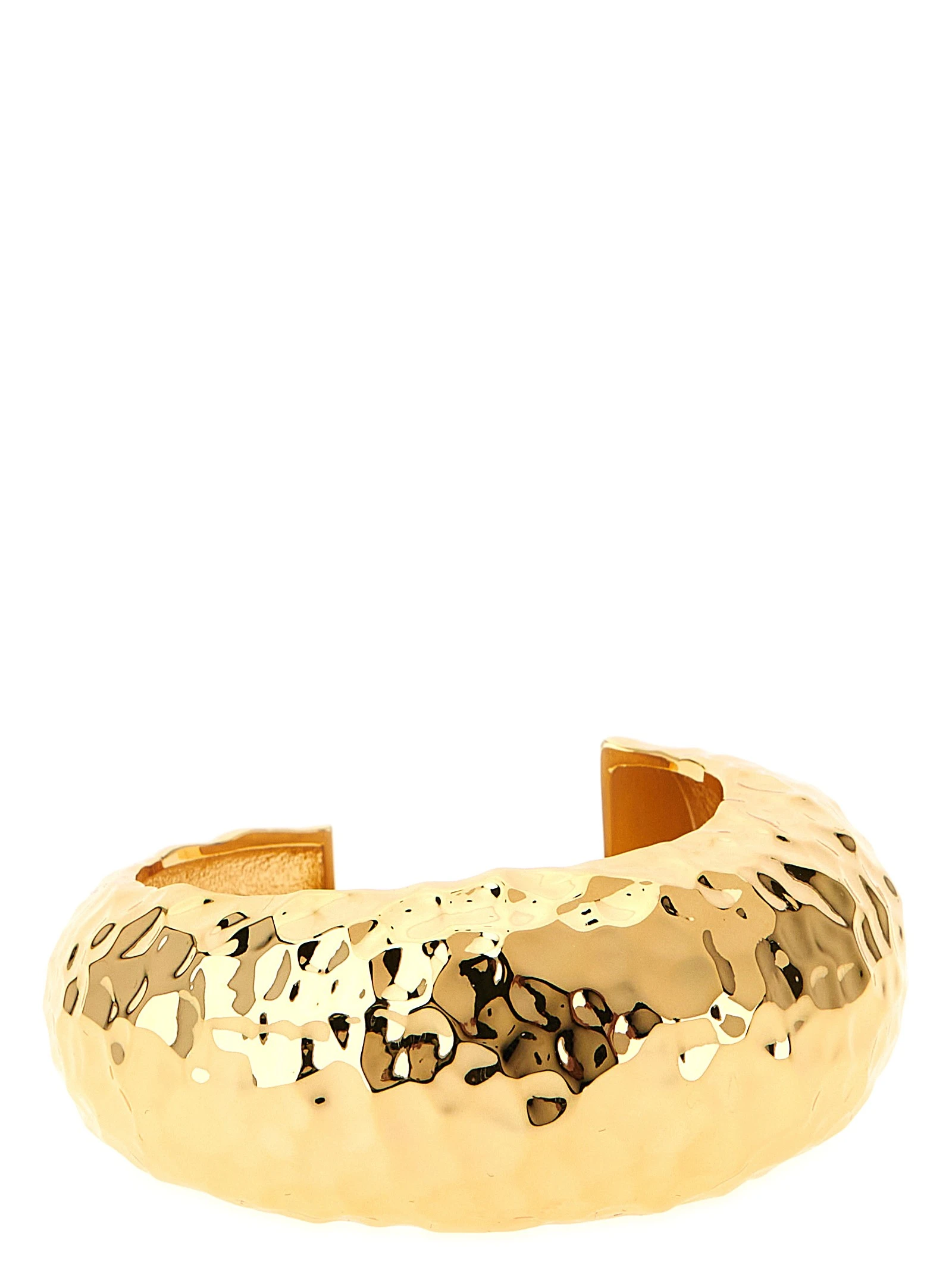 'Hammered Gold Cuff' bracelet