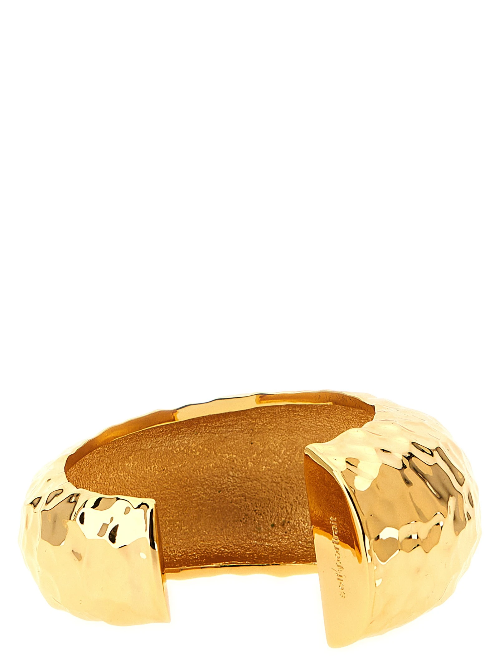 'Hammered Gold Cuff' bracelet
