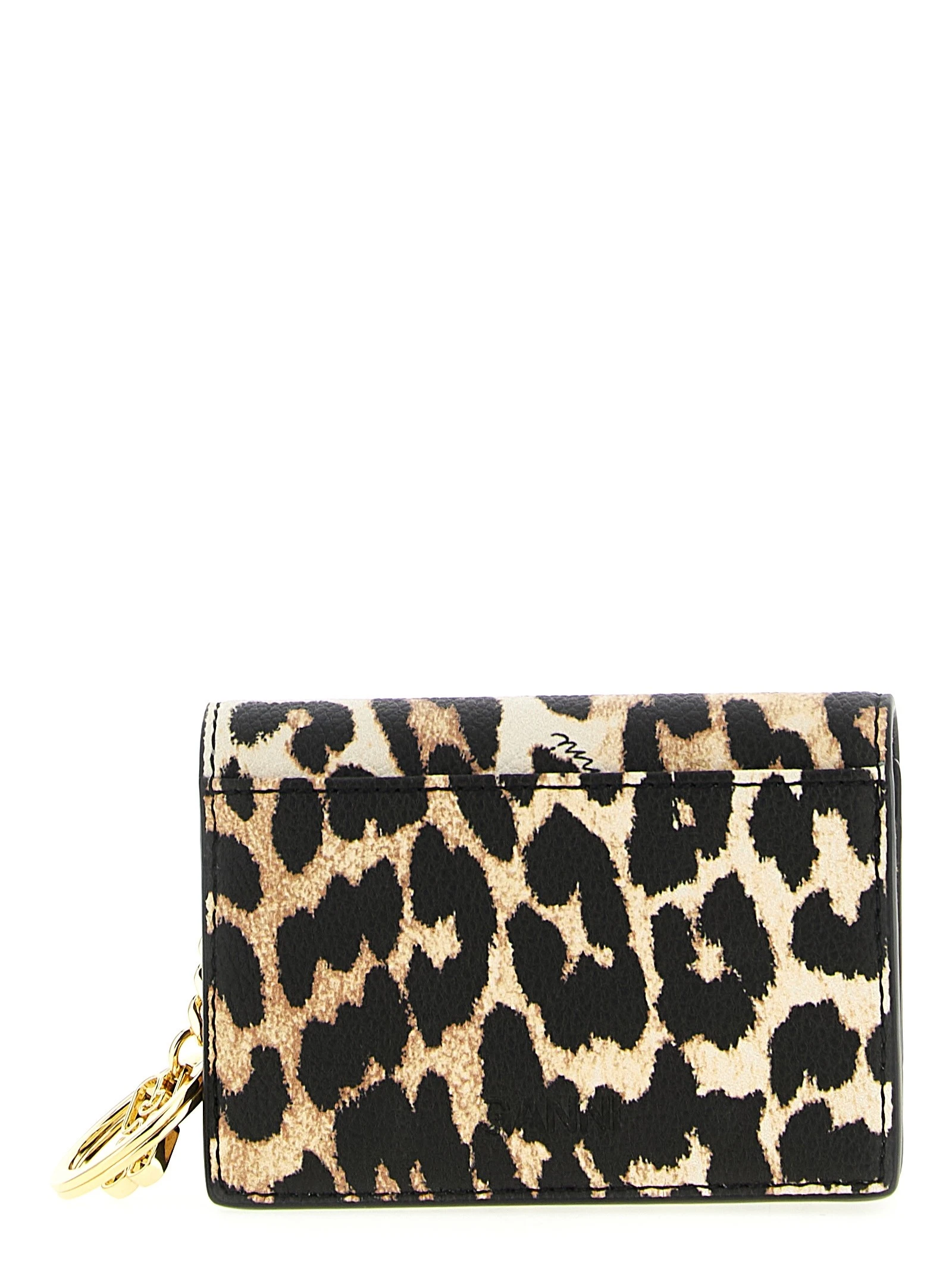 'Leopard' print card holder
