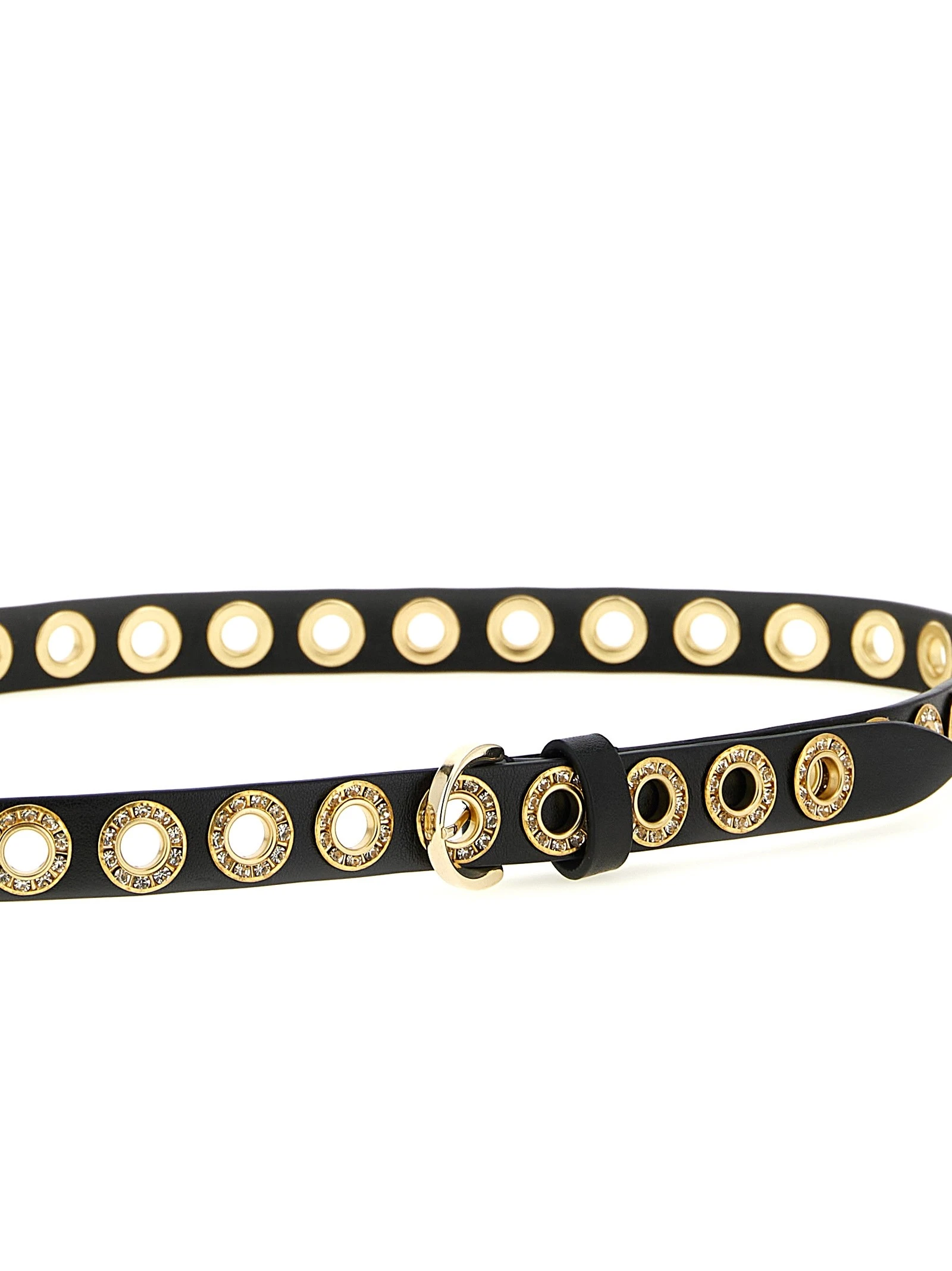 Crystal studs belt