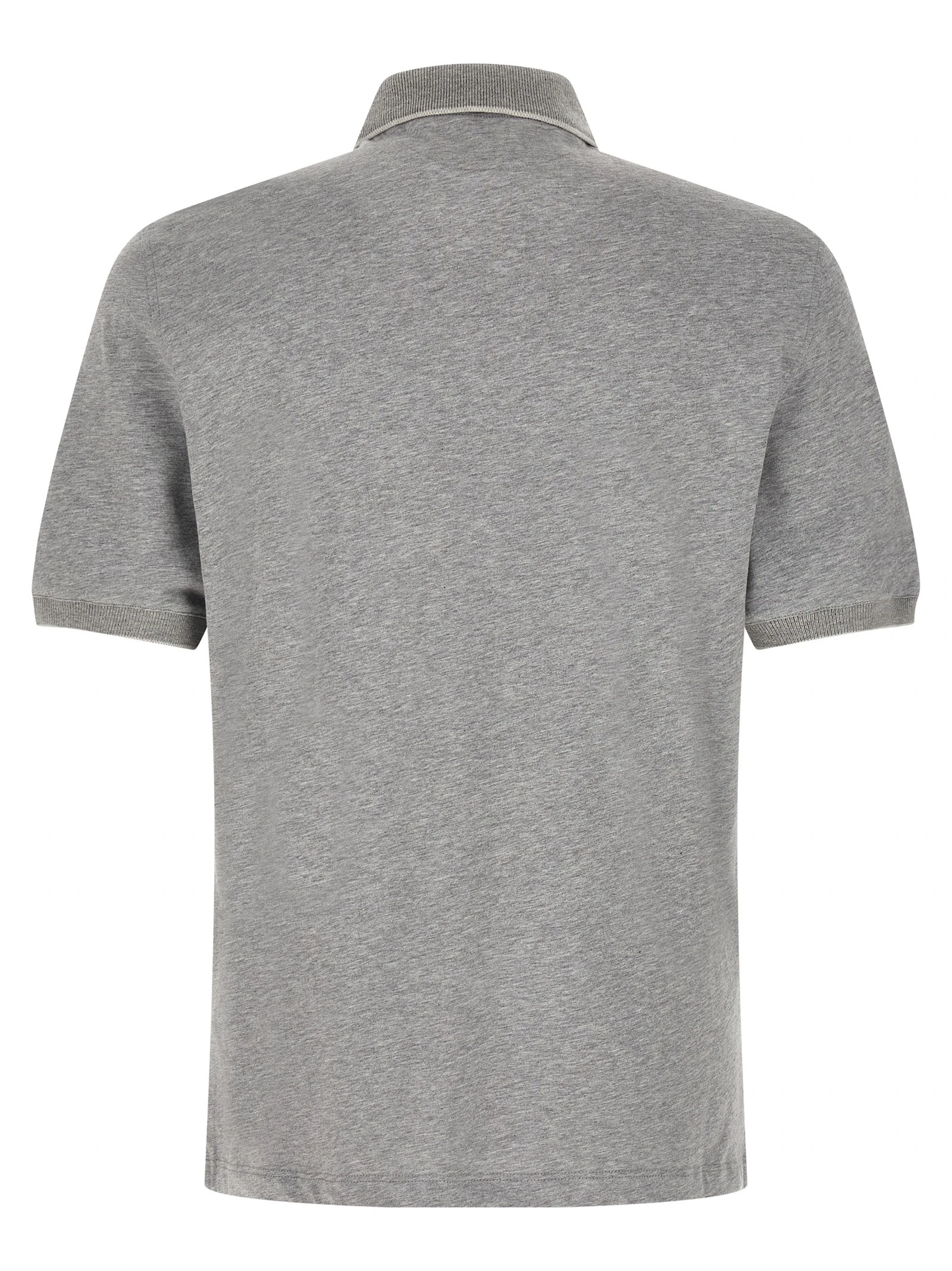 Stretch jersey polo shirt