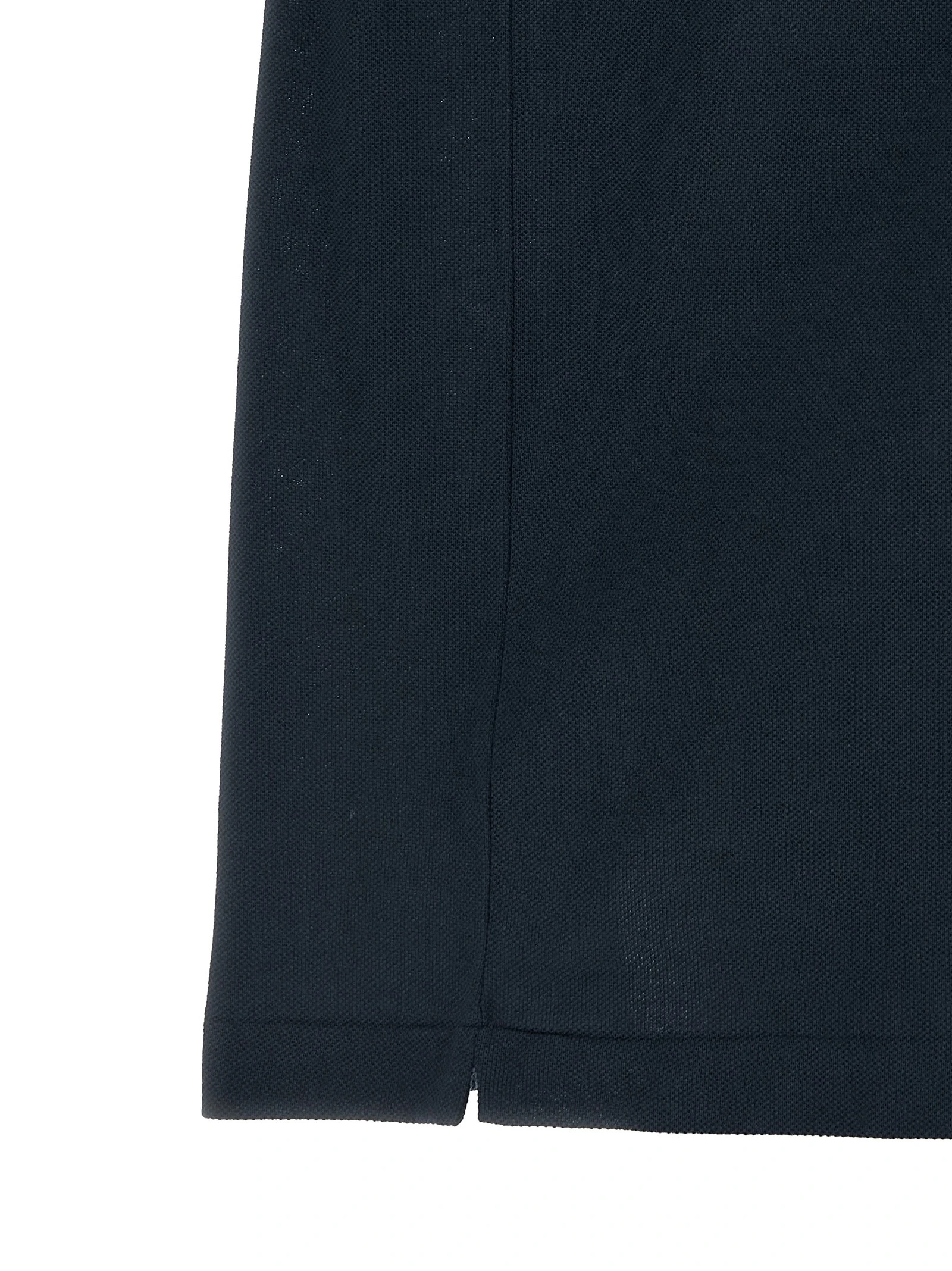 Logo patch polo shirt