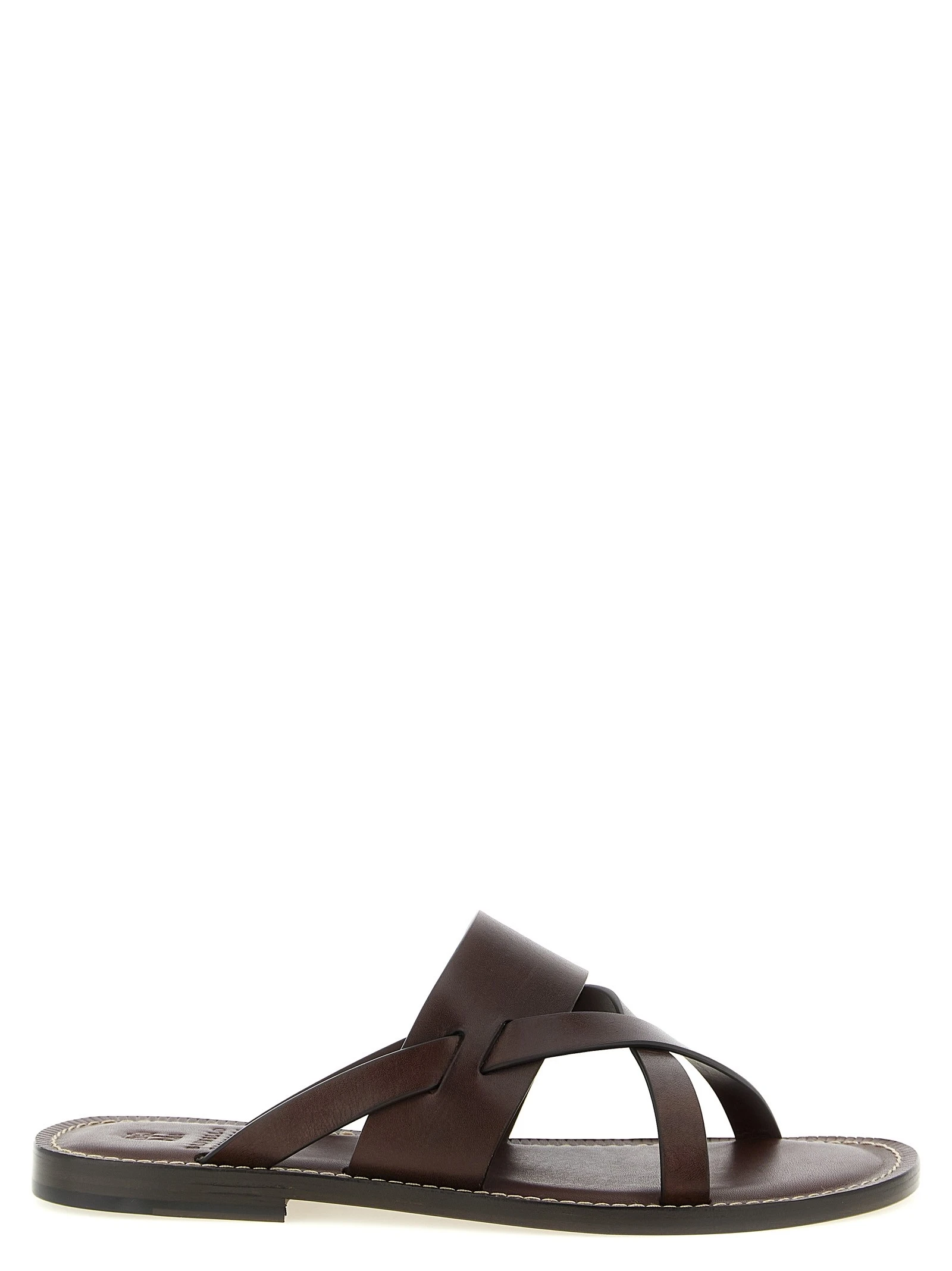 Leather sandals