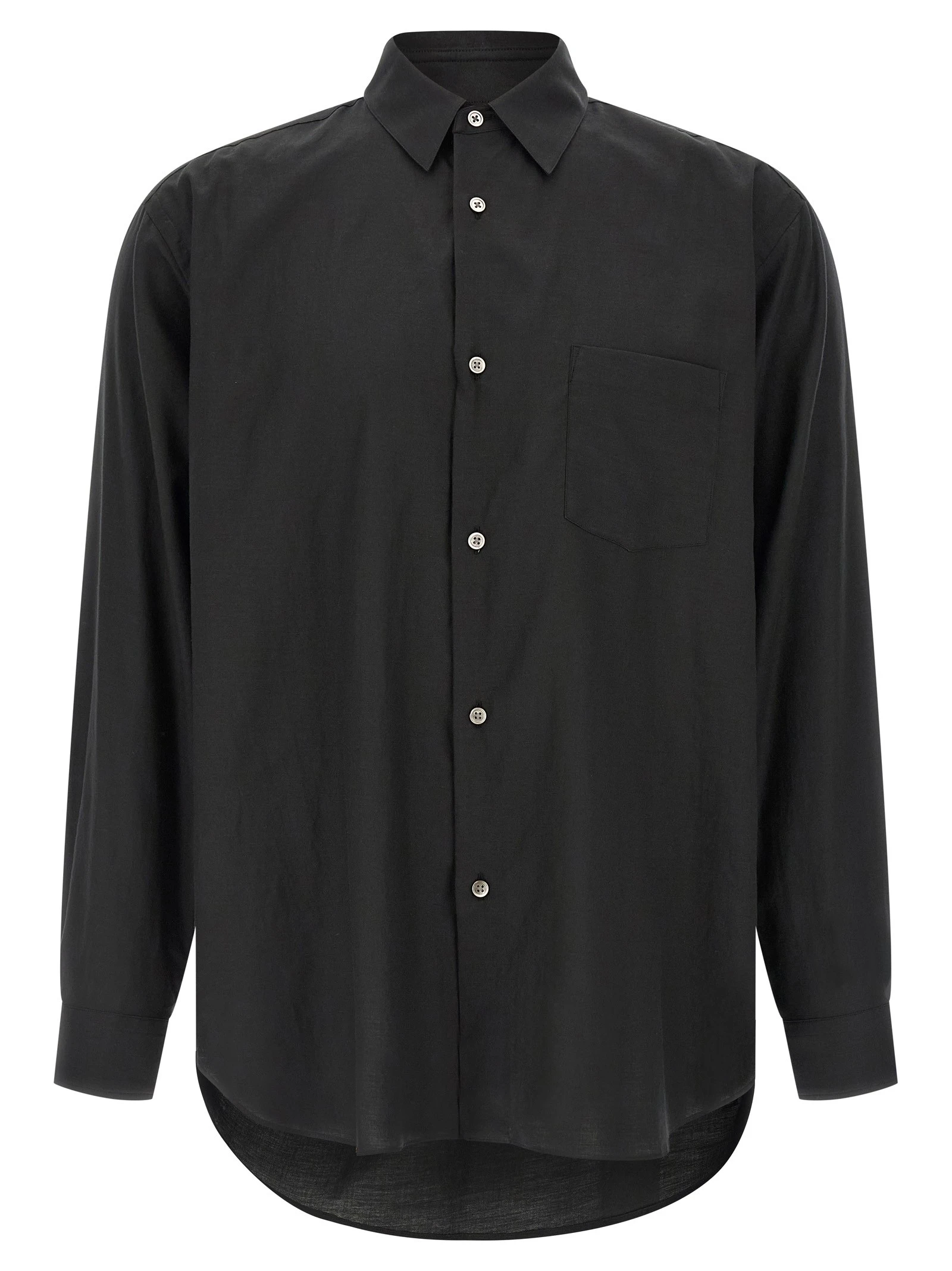 Cotton and silk shirt