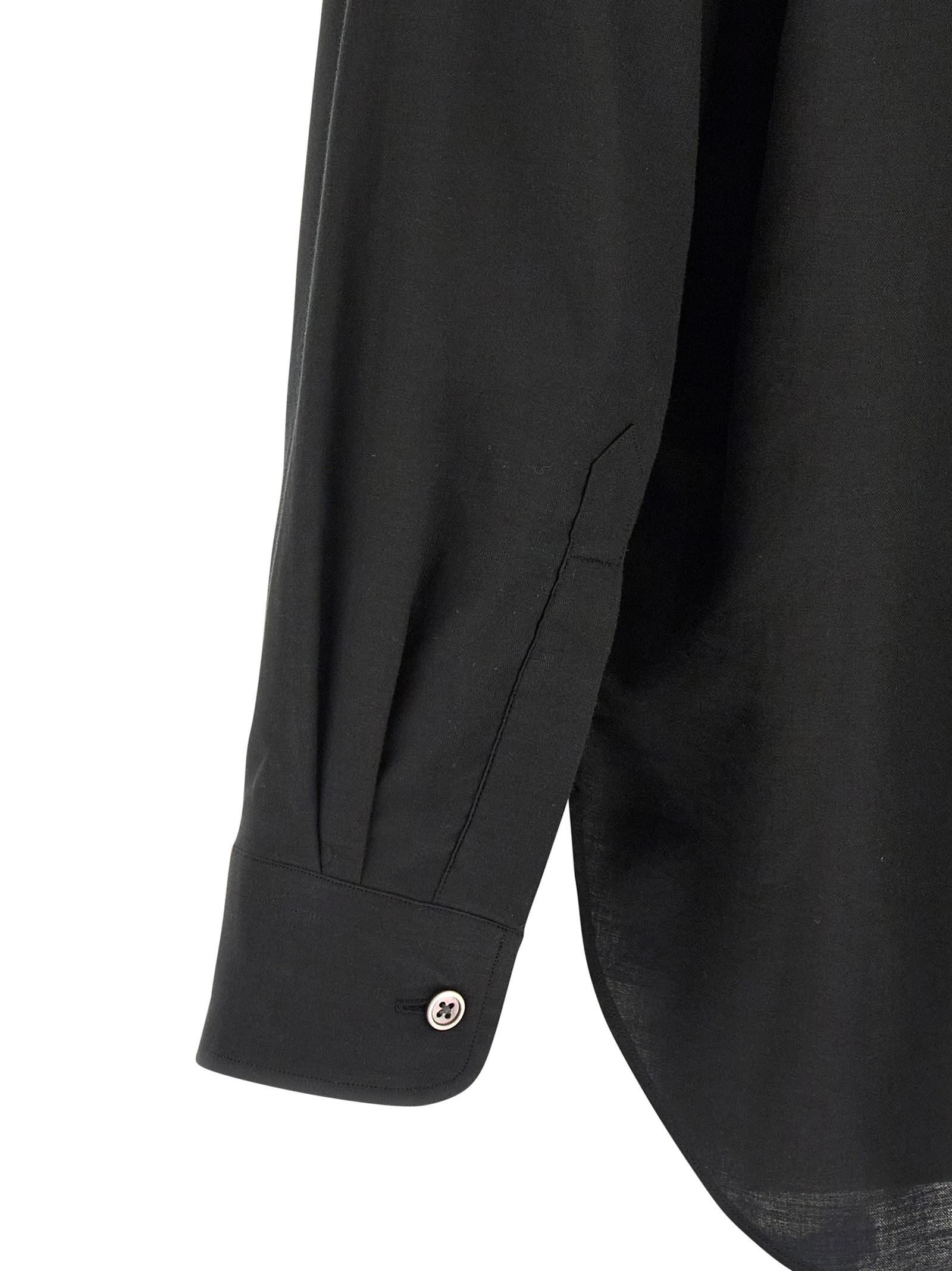 Cotton and silk shirt