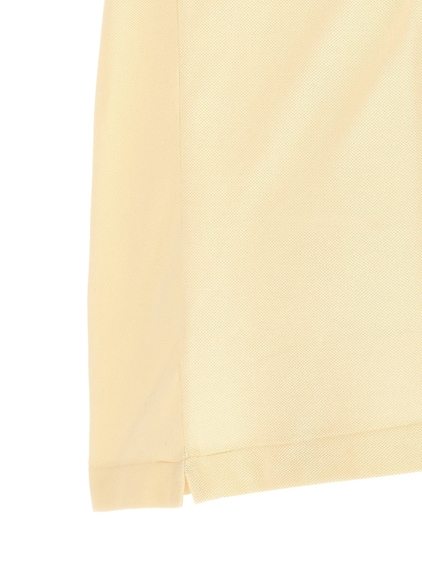 Logo patch polo shirt