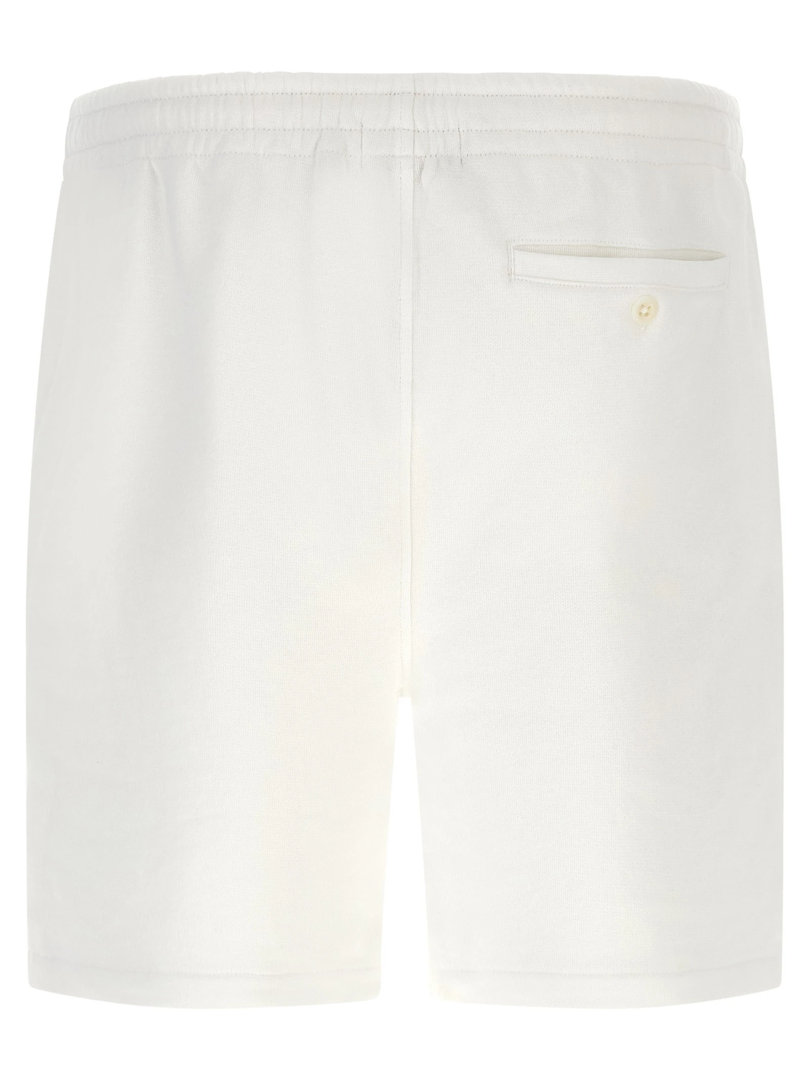 Cotton terry bermuda shorts