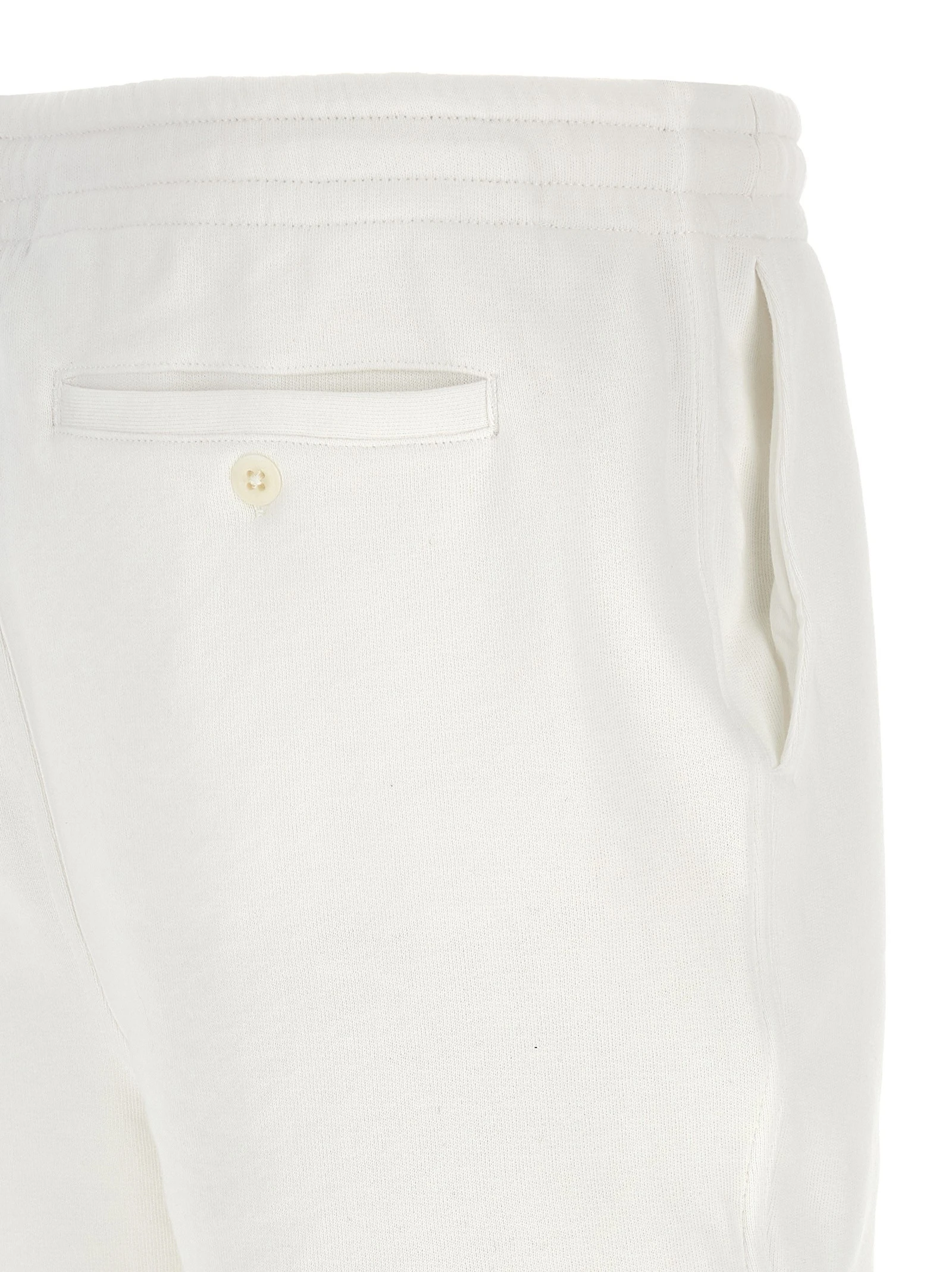 Cotton terry bermuda shorts